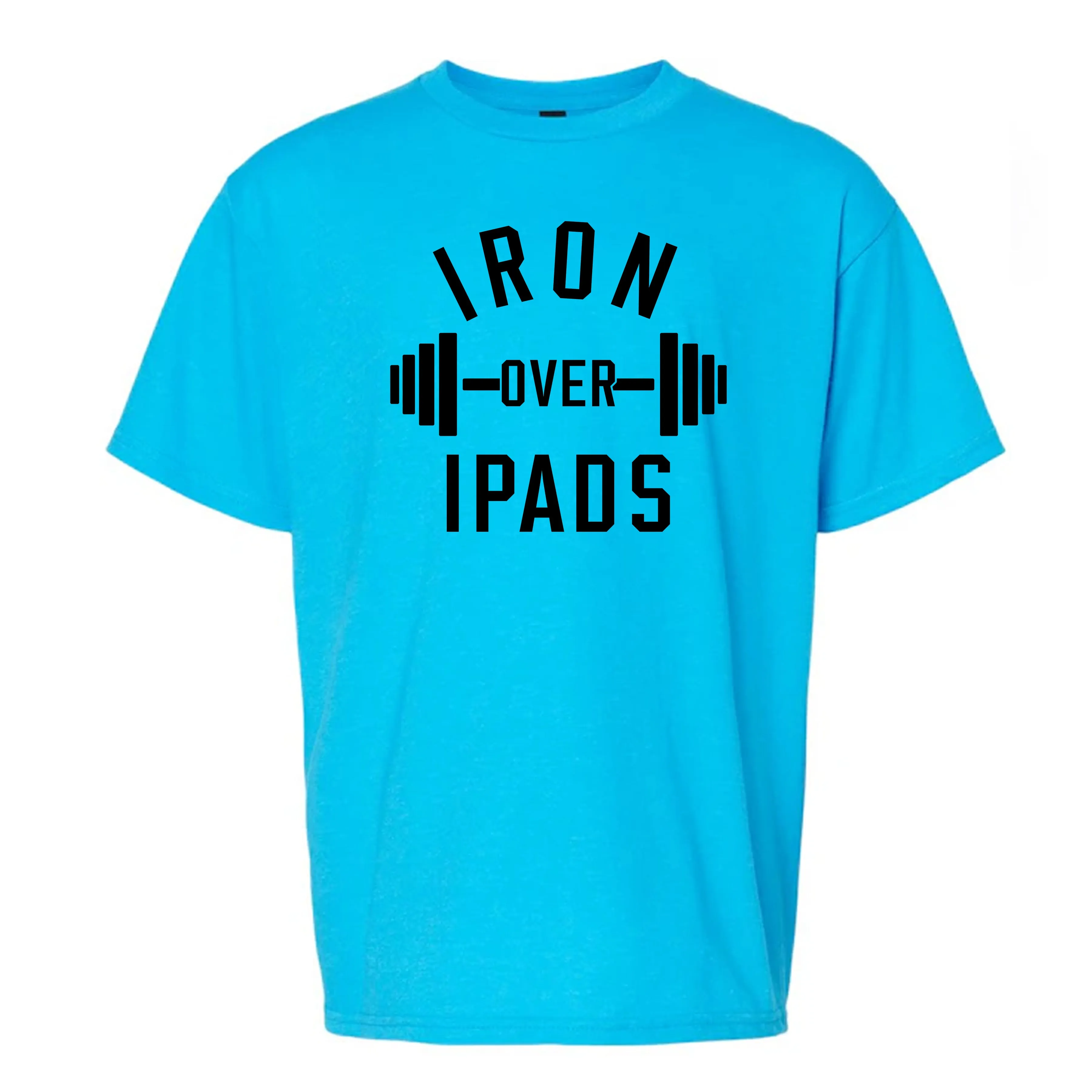 Daman's Iron Over iPad Pink SoftStyle Tee