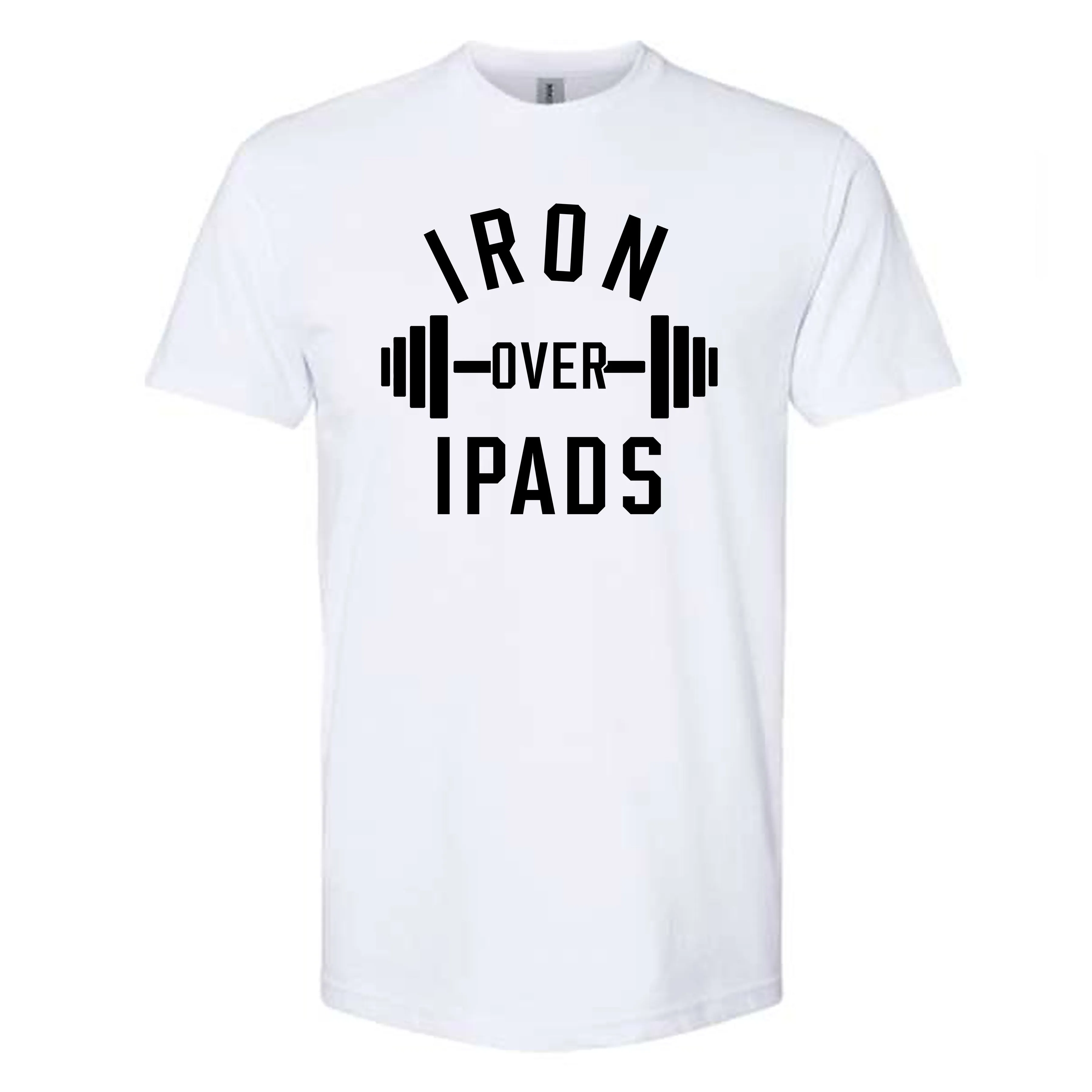 Daman's Iron Over iPad Pink SoftStyle Tee