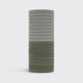 Eco-Friendly Nylon Elastics 20pc - Eucalyptus