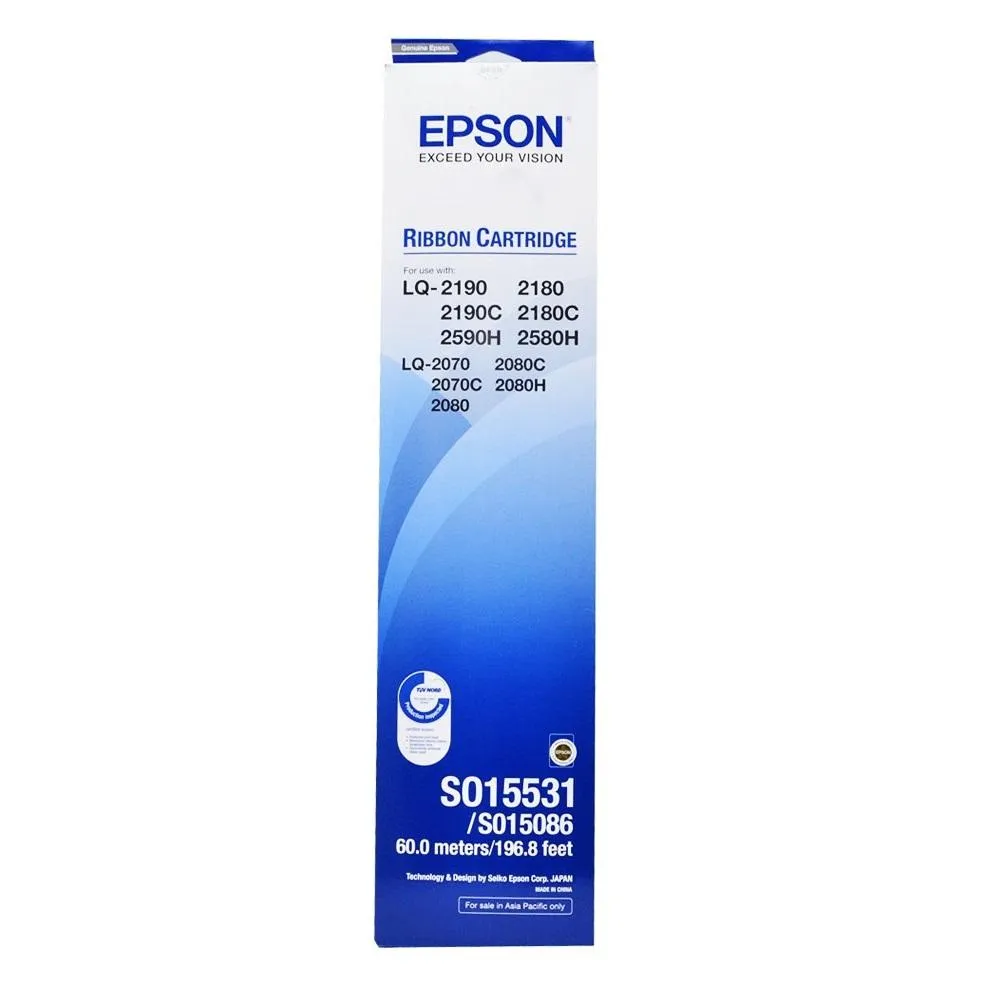 Epson S015531/S015086 Ribbon Cartridge