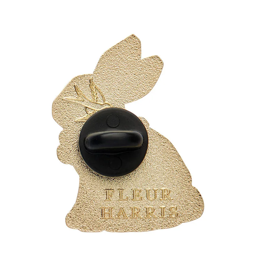 Erstwilder x Fleur Harris - Dainty Bunny Enamel Pin