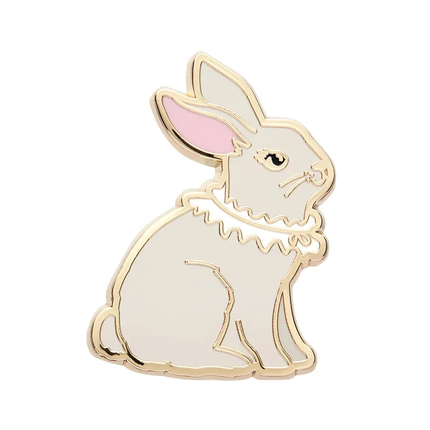 Erstwilder x Fleur Harris - Dainty Bunny Enamel Pin