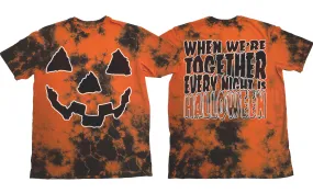 Every Night Is Halloween - Orange Lightning Dye