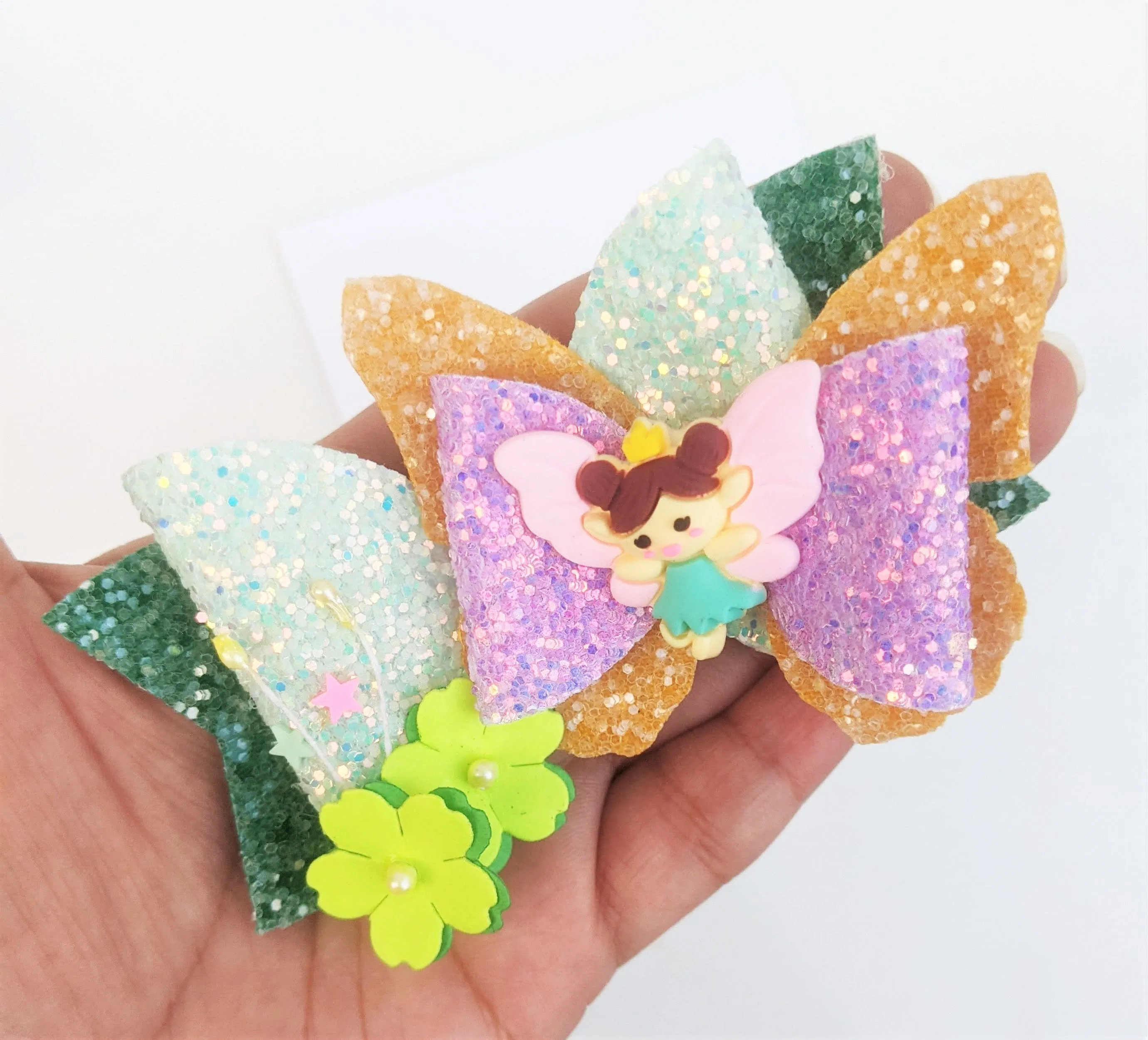 Fairy Hairbow-Green