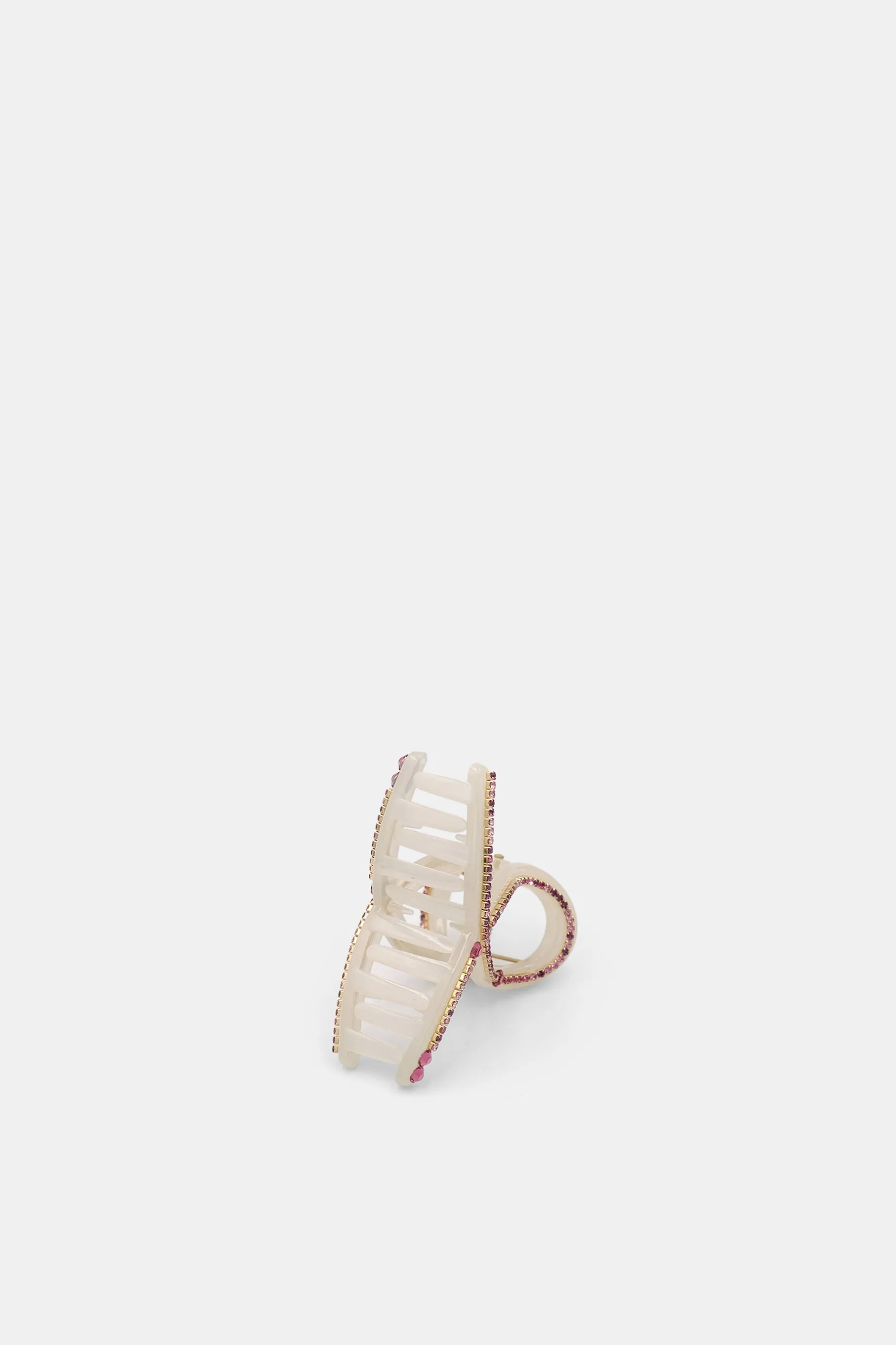 Felicia Hair Claw, Ivory