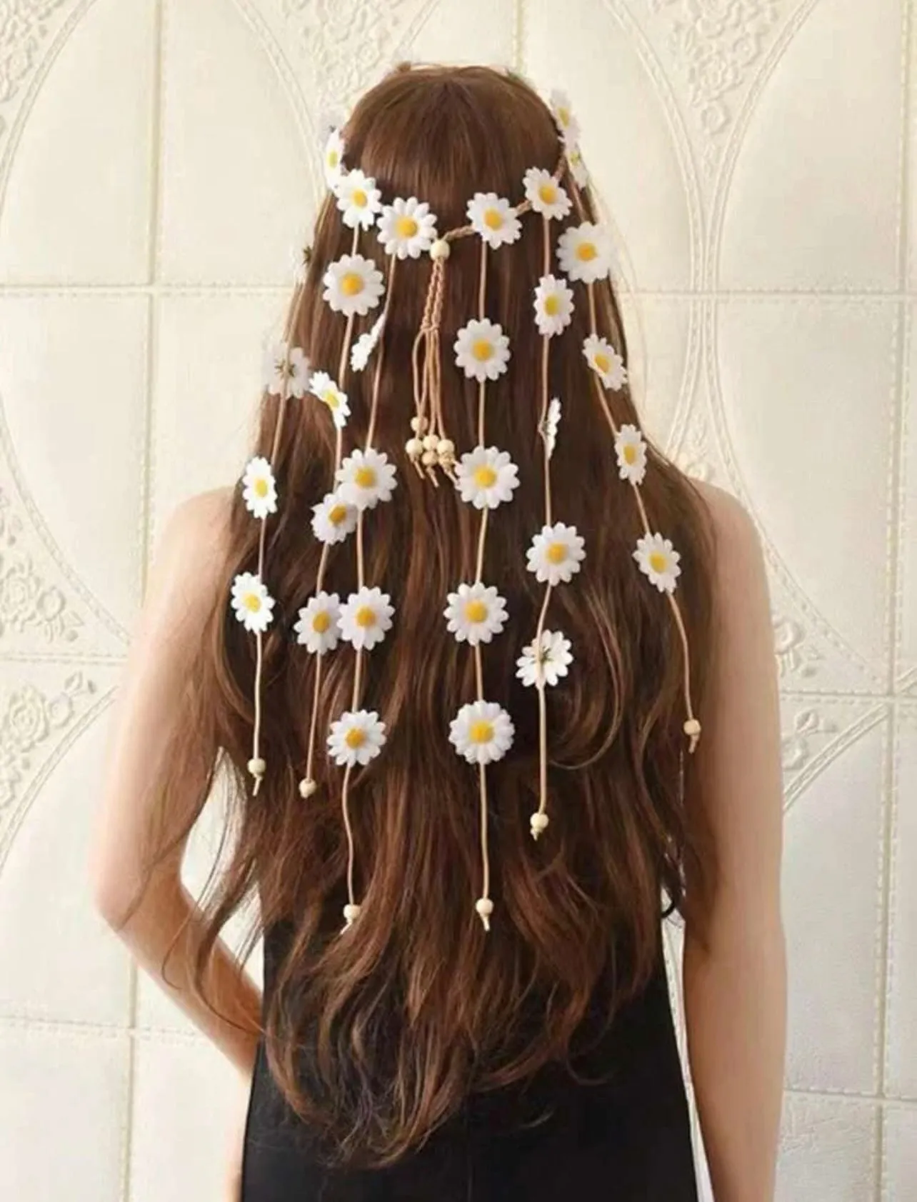 Flower Child Headband - Floral Headpiece, Flower Headband, Flower Headpiece, Sunflower Headpiece