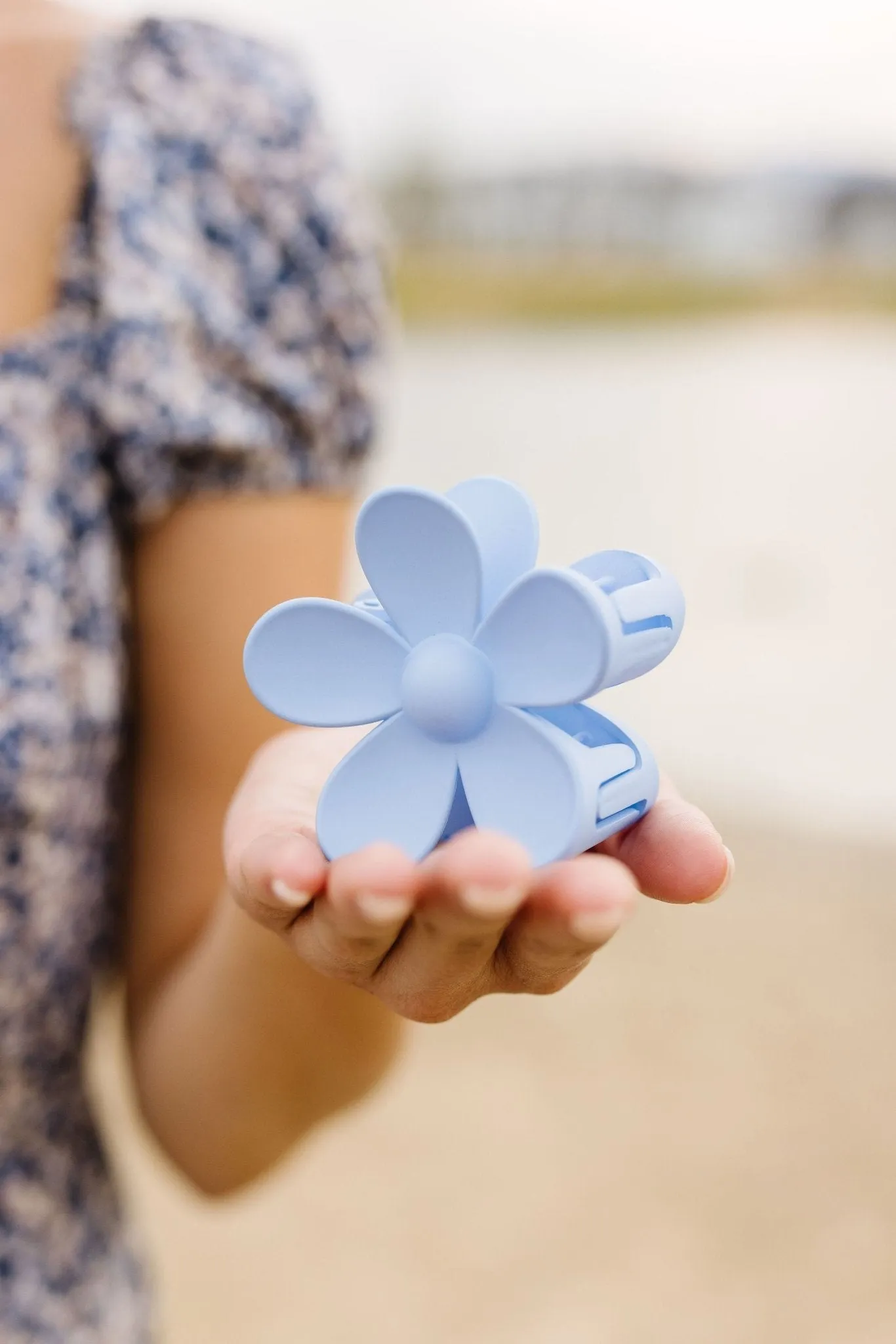 Flower Claw Clip