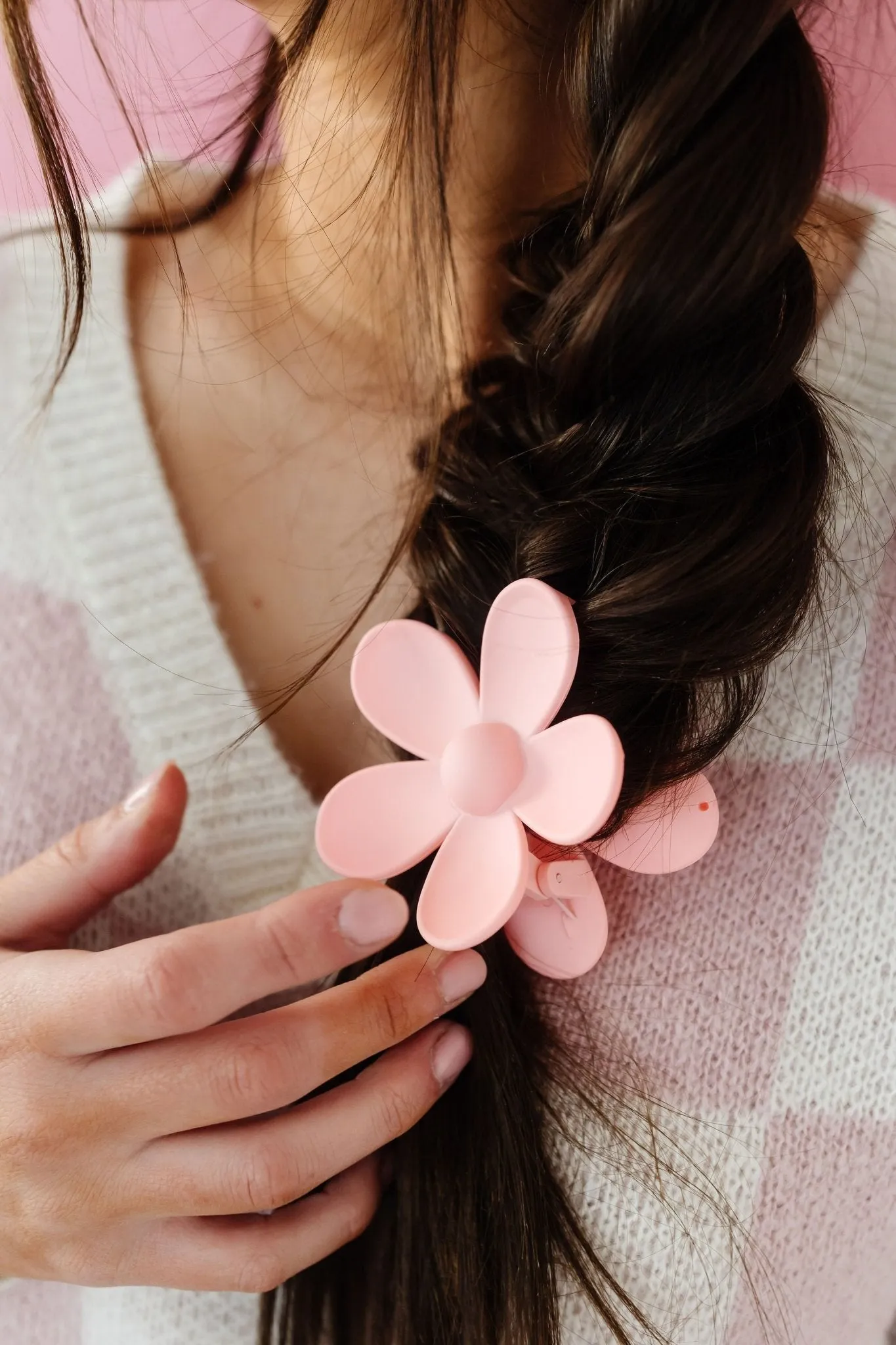 Flower Claw Clip