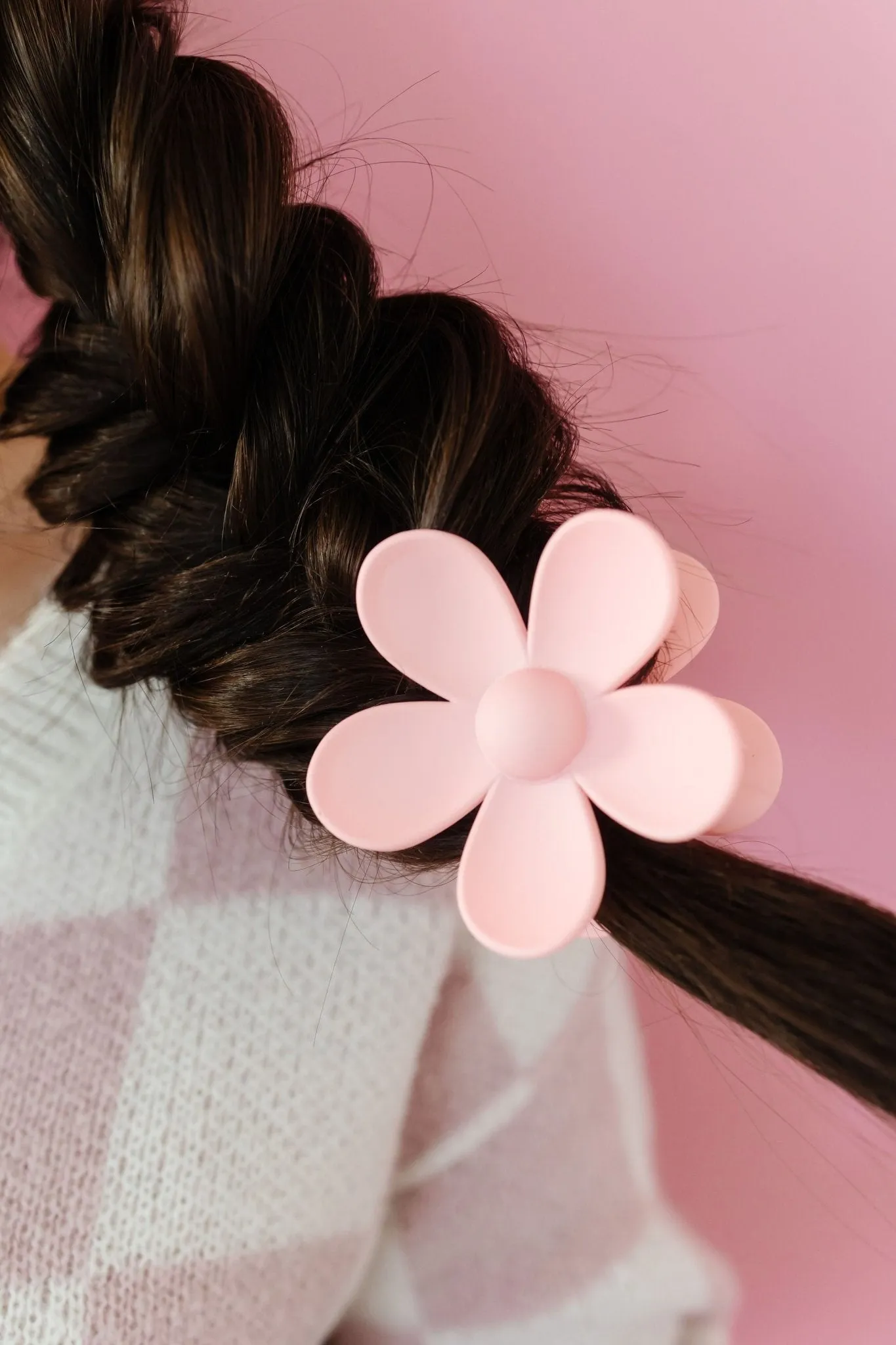 Flower Claw Clip