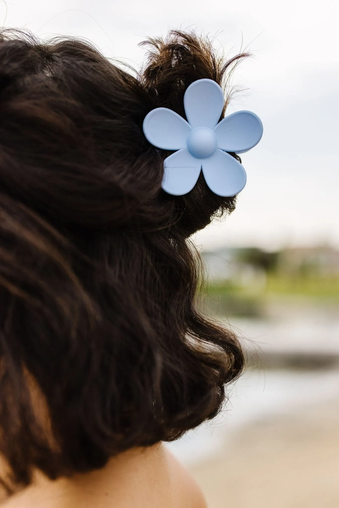 Flower Claw Clip