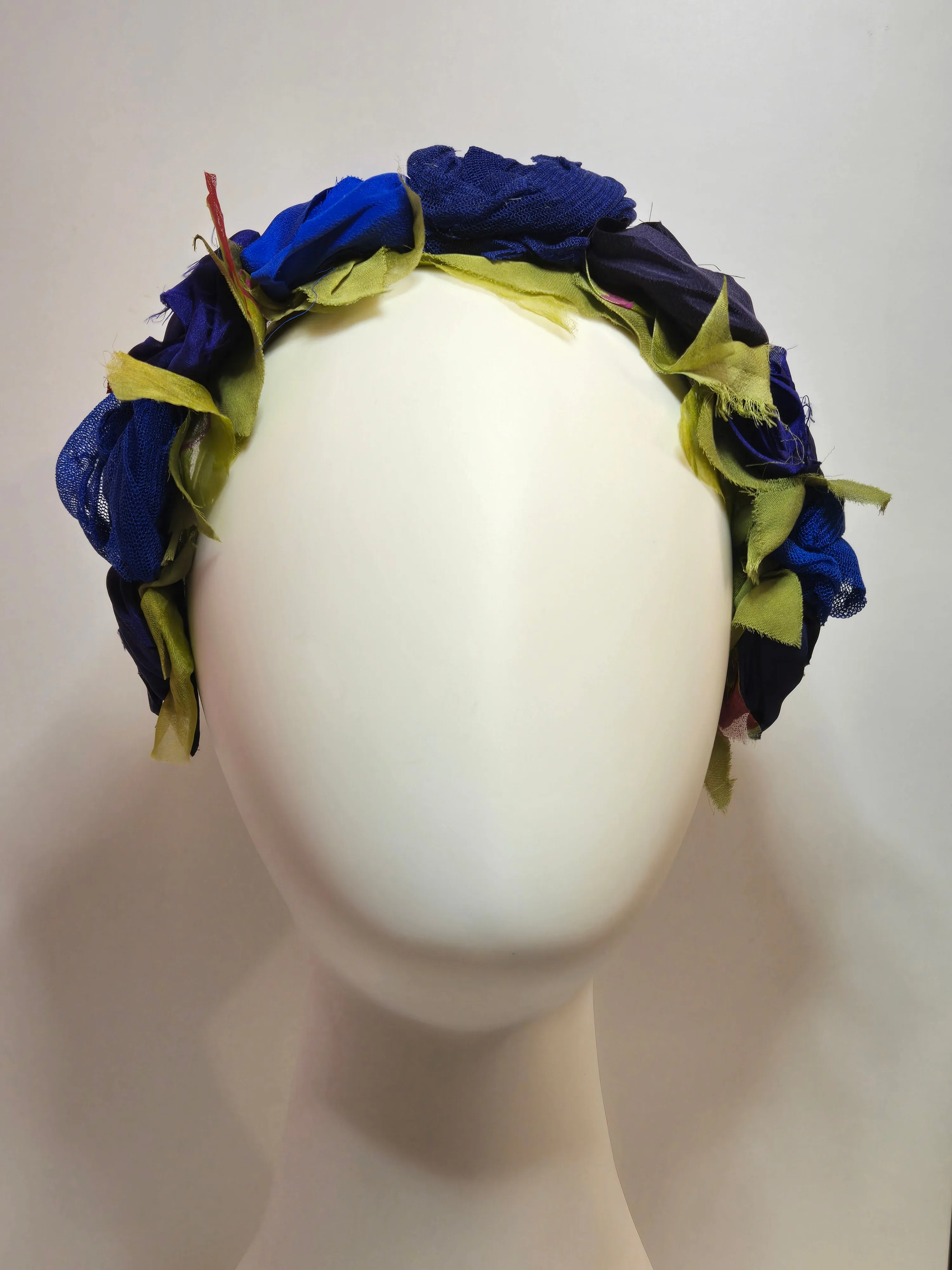 Flower Headband - Blue