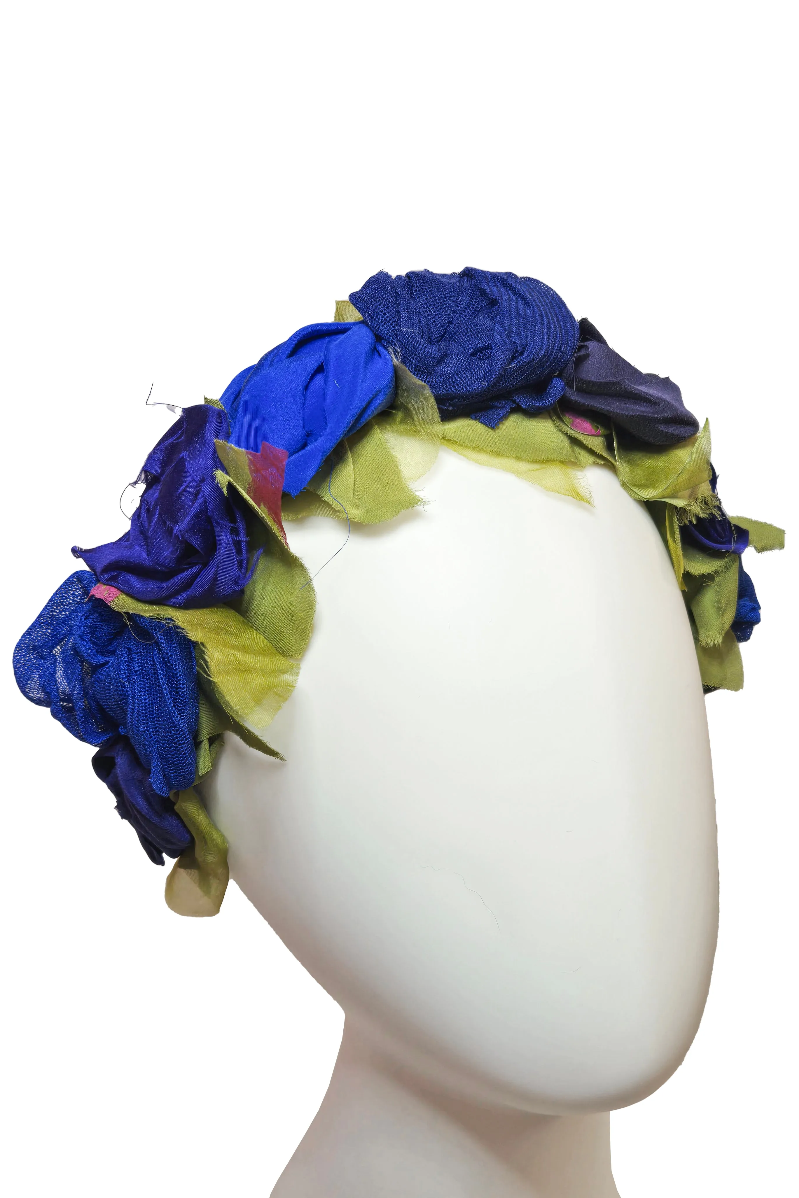 Flower Headband - Blue