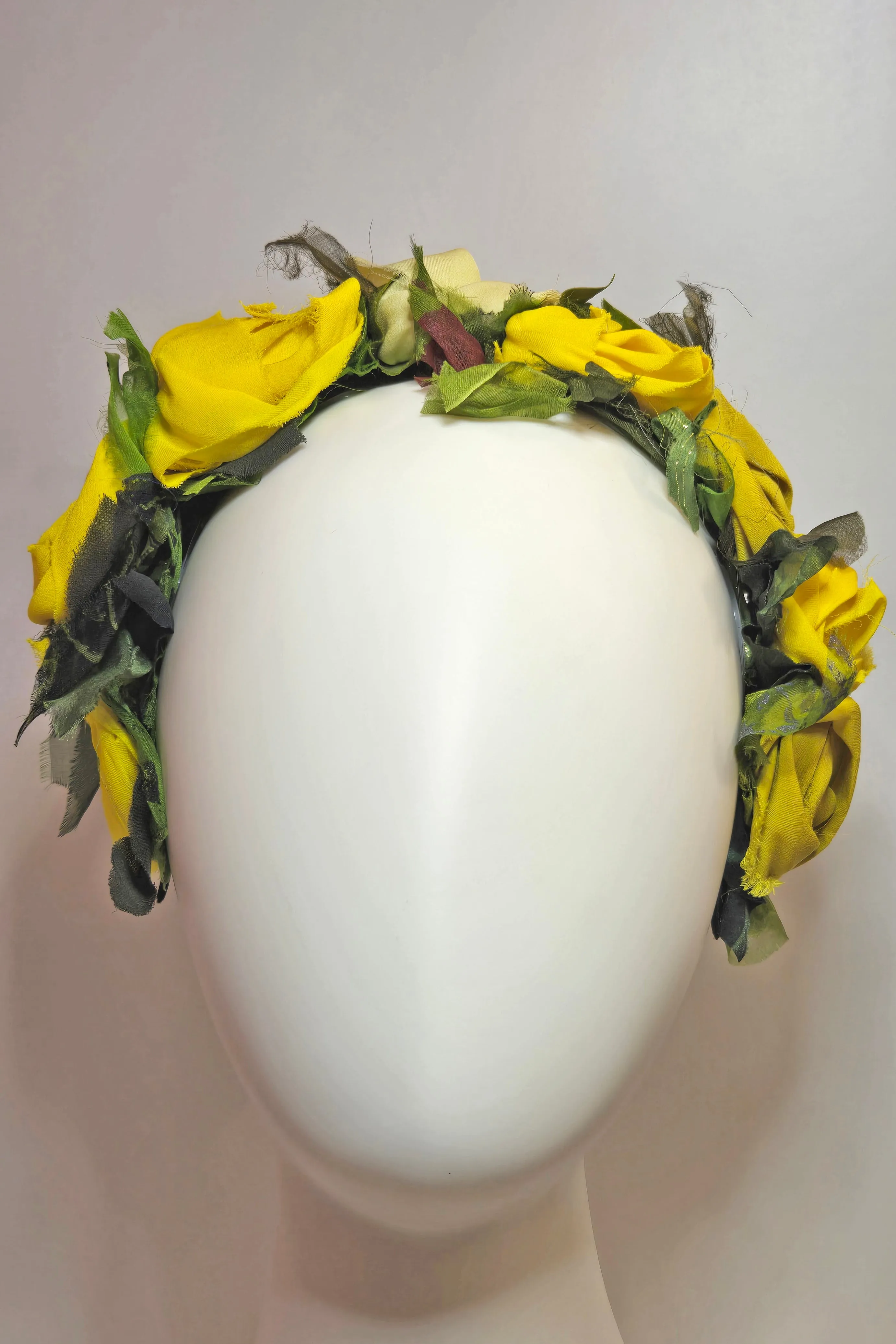 Flower Headband - Yellow