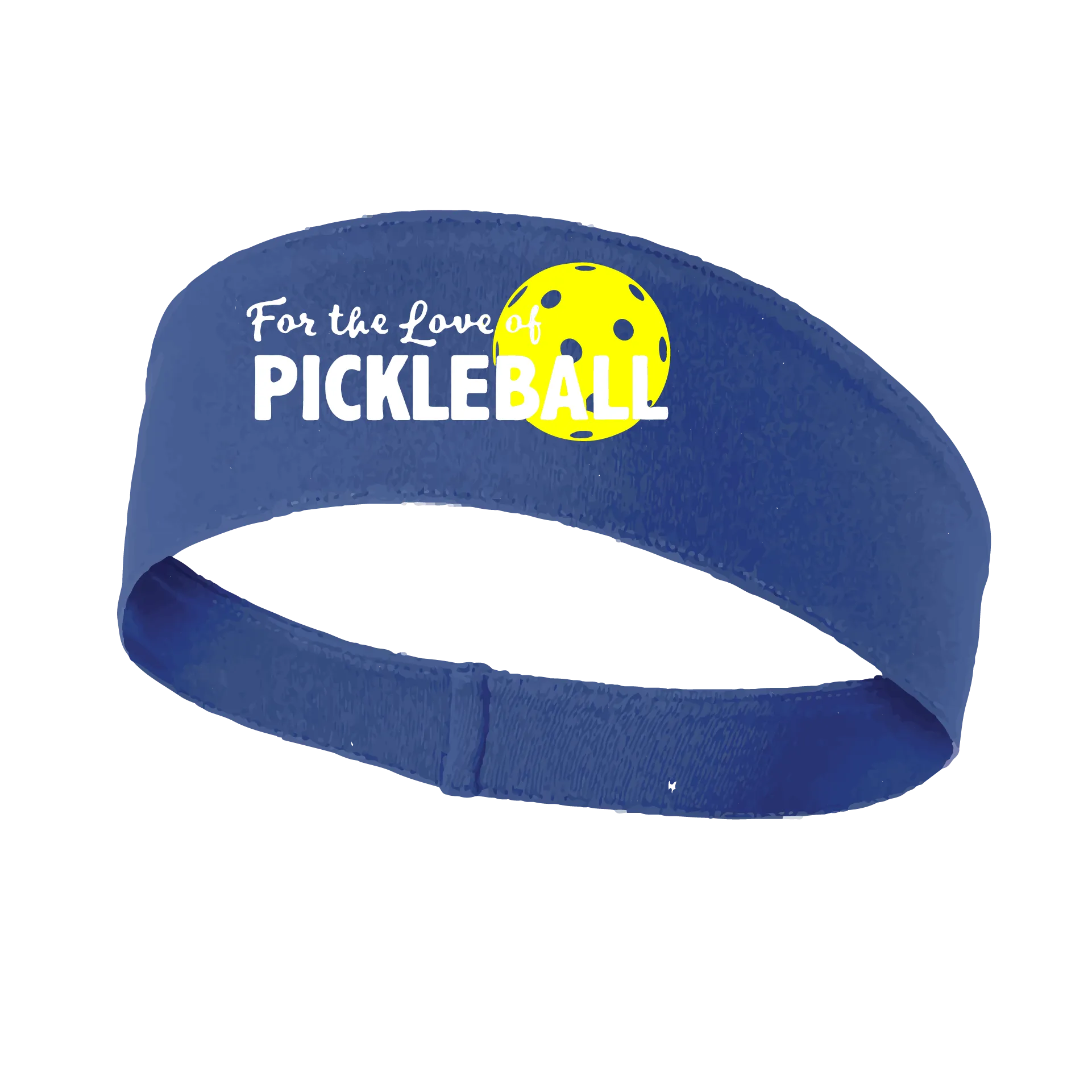 For The Love Of Pickleball | Pickleball Headband | 100% Polyester