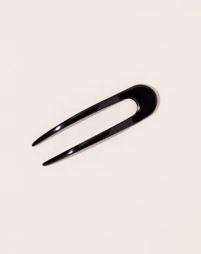 French Hair Pin in Black