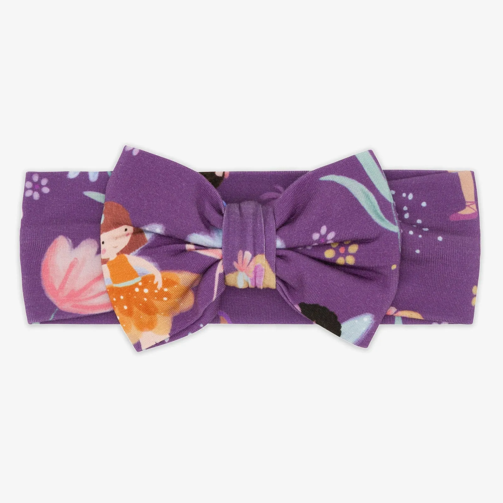 Garden Fairies Infant Luxe Bow Headband