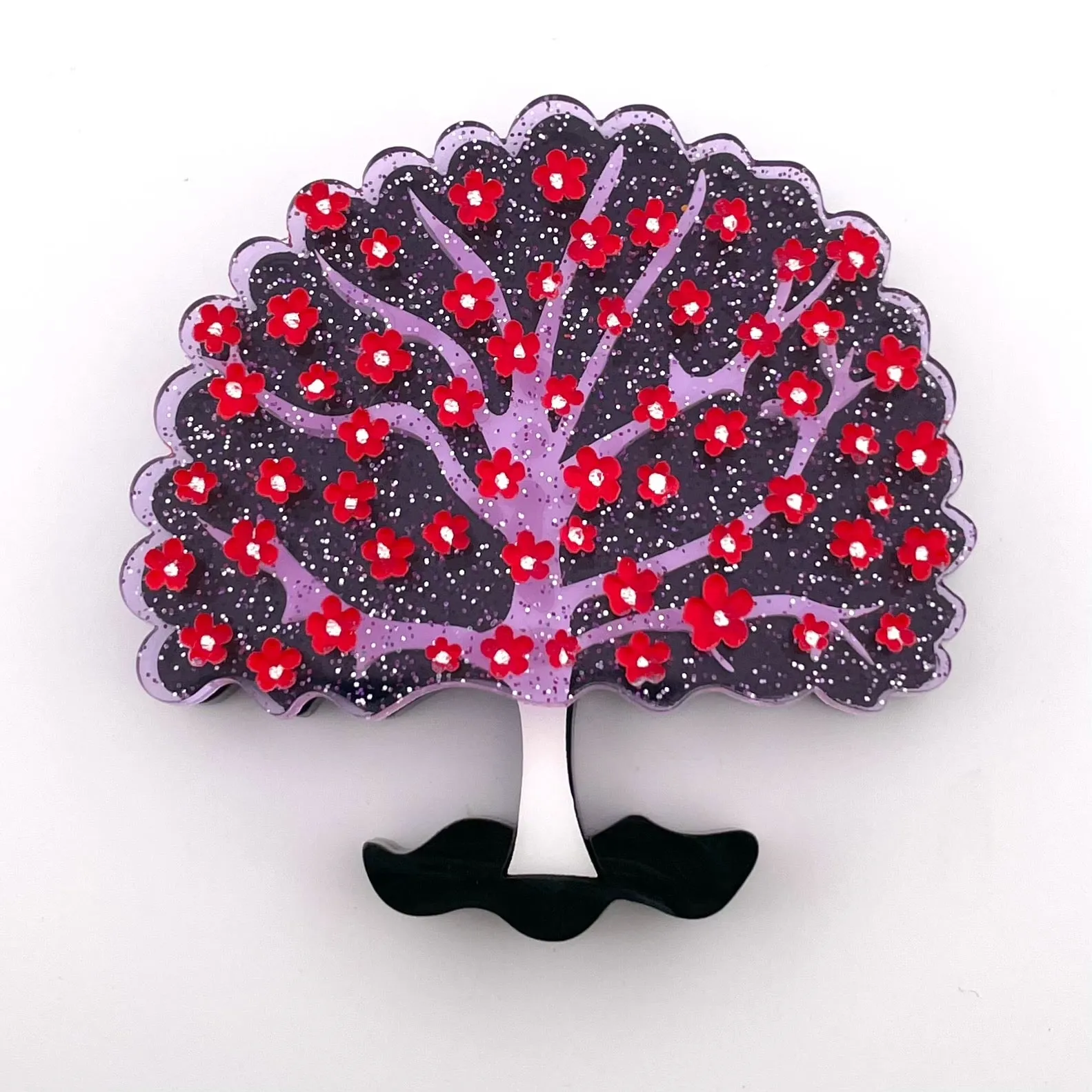 Halloween tree - Brooch