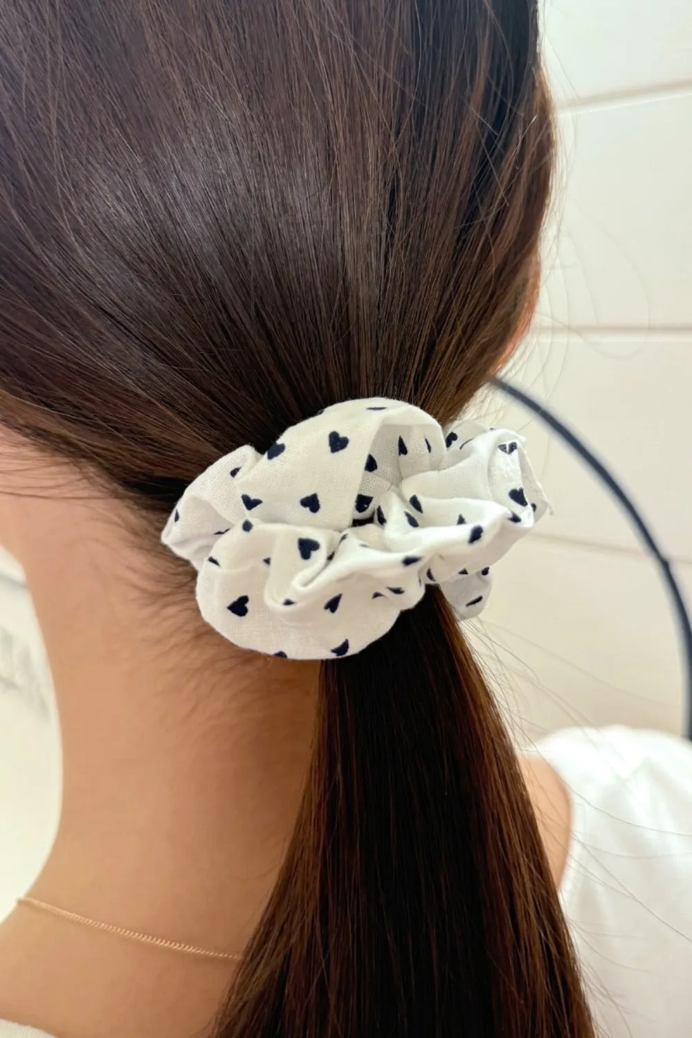 Hearts Scrunchie