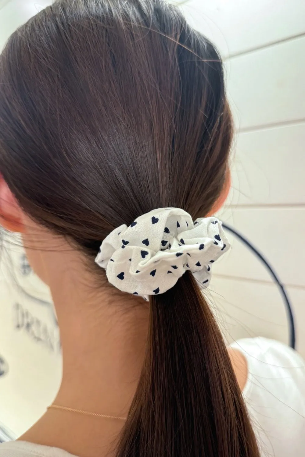 Hearts Scrunchie