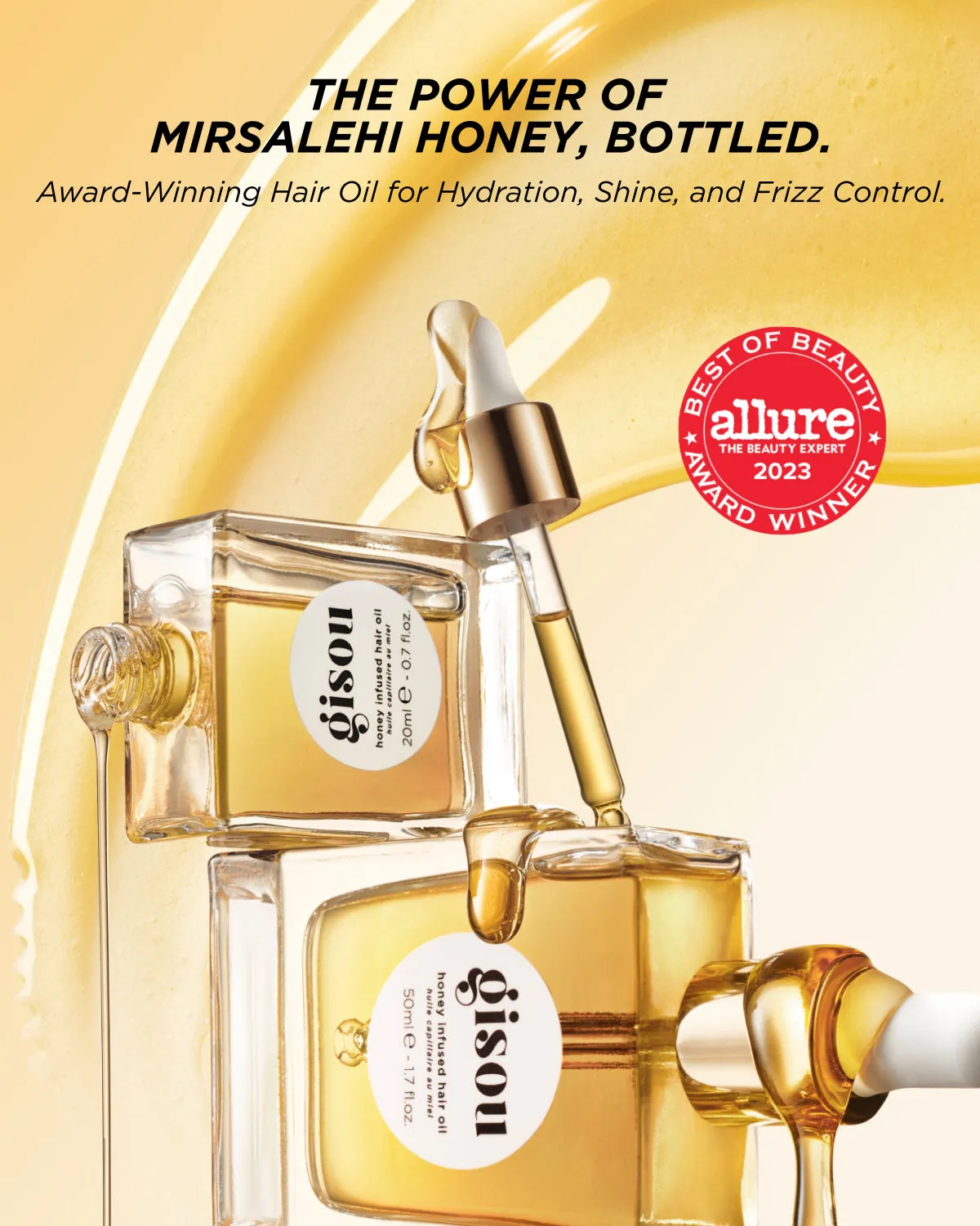 Honey Infused Hair Oil