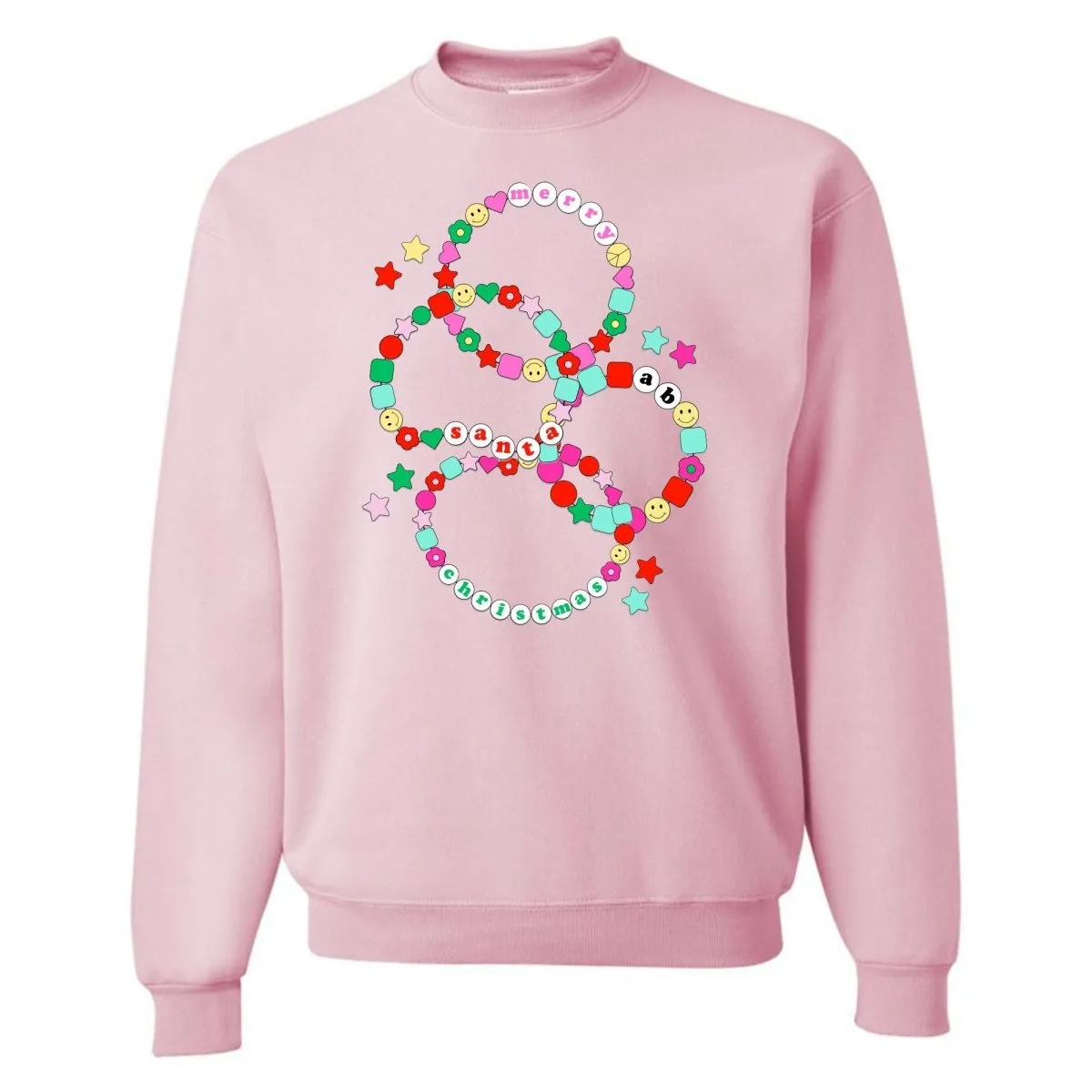 Initialed 'Friendship Bracelets' Crewneck Sweatshirt