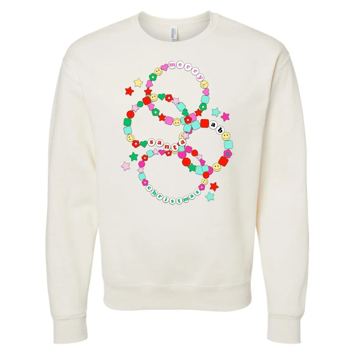 Initialed 'Friendship Bracelets' Crewneck Sweatshirt