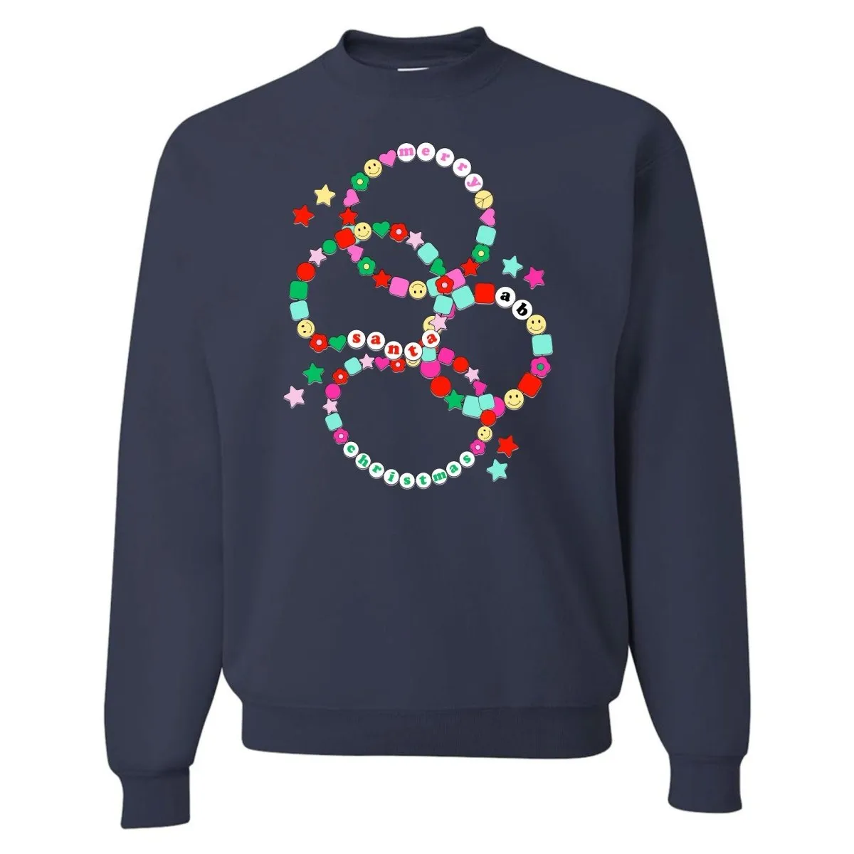 Initialed 'Friendship Bracelets' Crewneck Sweatshirt