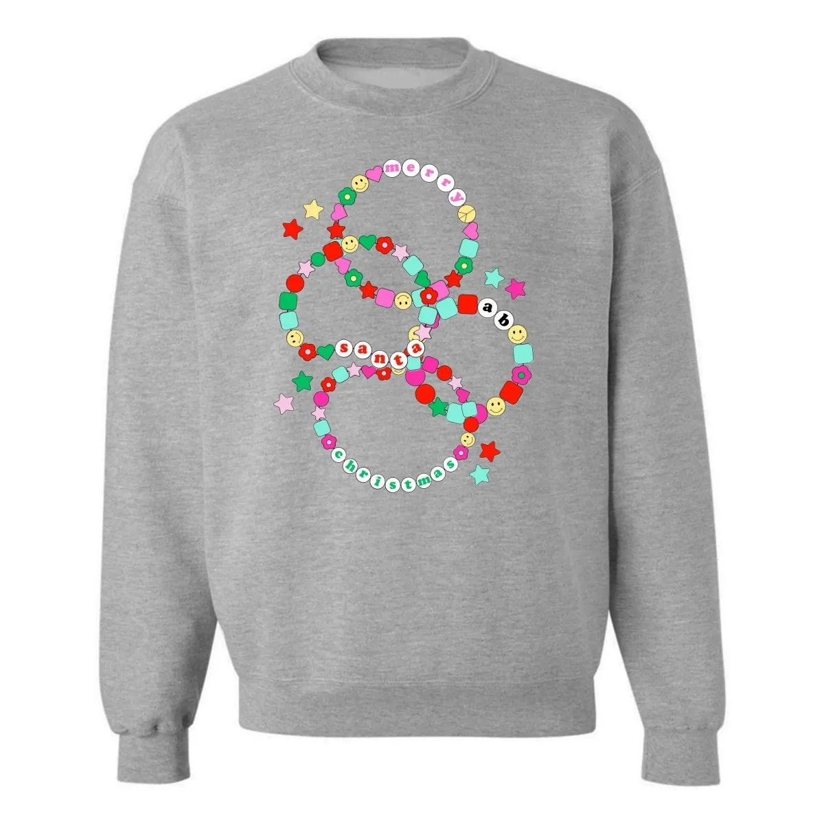 Initialed 'Friendship Bracelets' Crewneck Sweatshirt