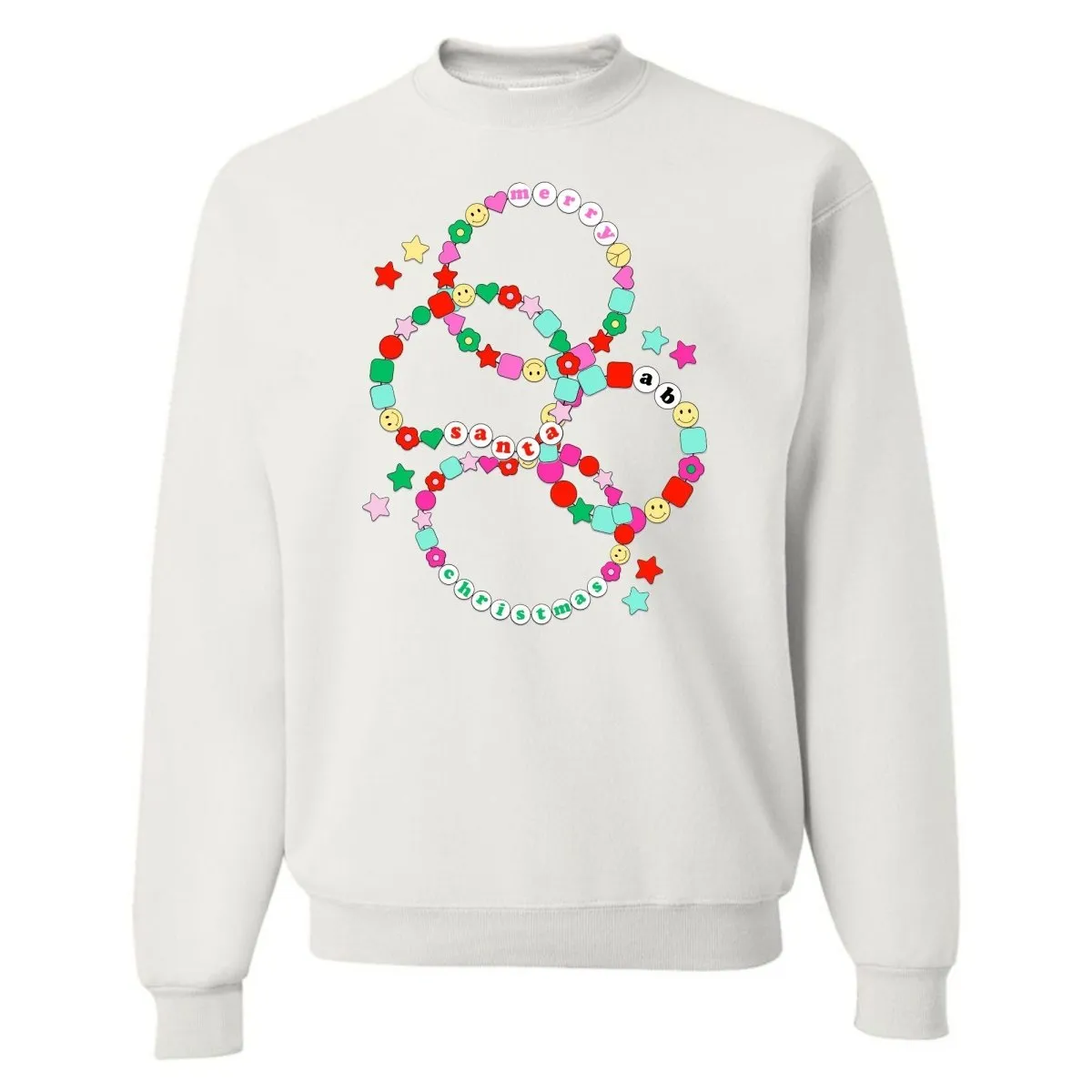 Initialed 'Friendship Bracelets' Crewneck Sweatshirt