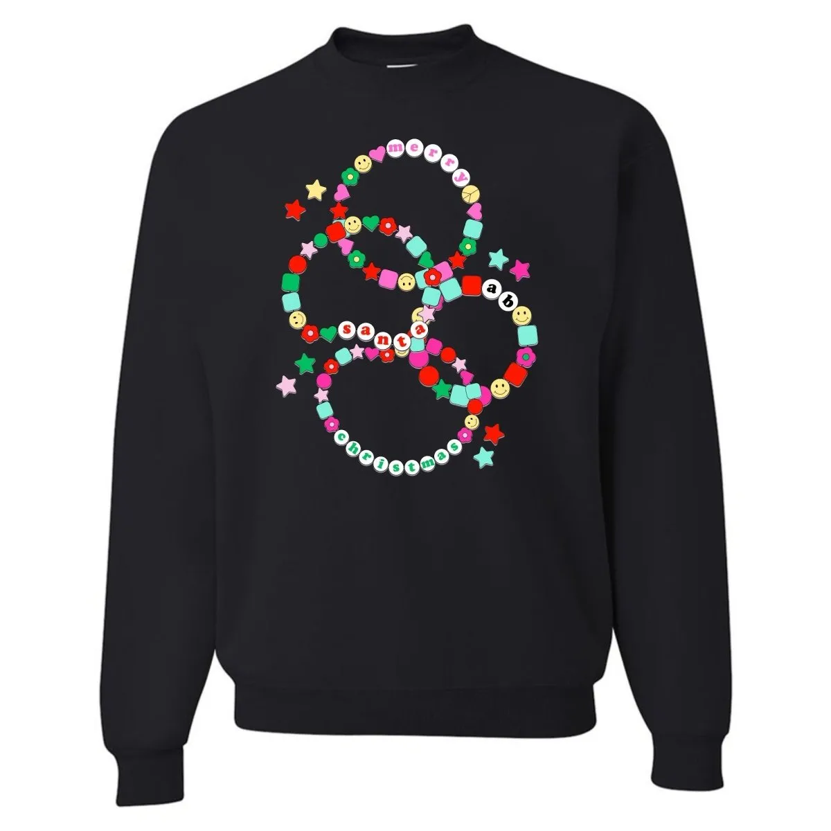 Initialed 'Friendship Bracelets' Crewneck Sweatshirt