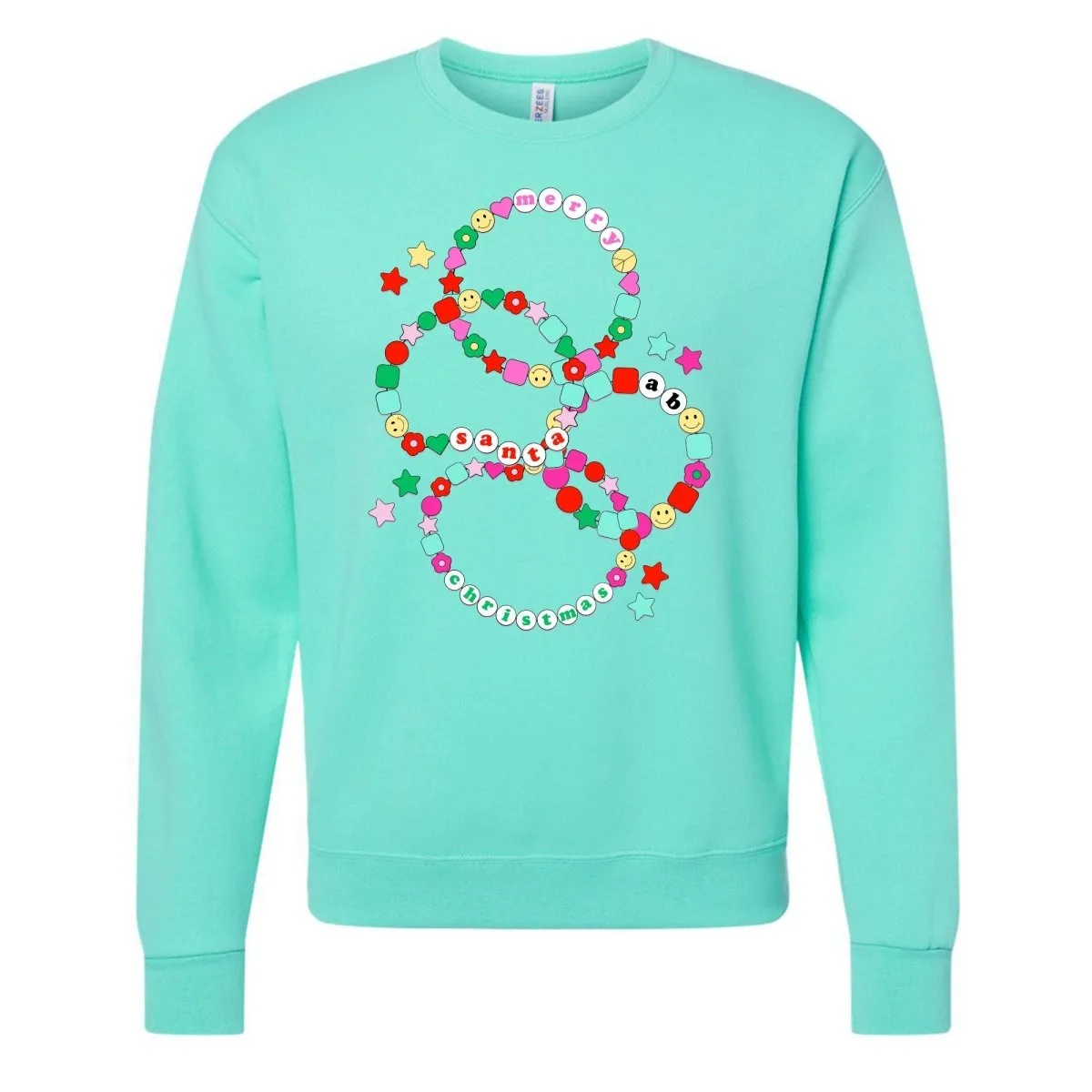 Initialed 'Friendship Bracelets' Crewneck Sweatshirt