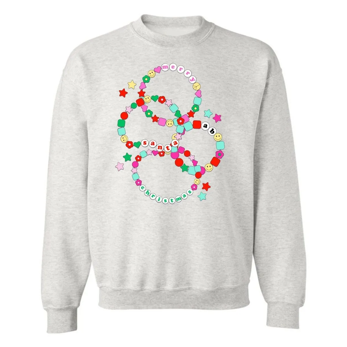 Initialed 'Friendship Bracelets' Crewneck Sweatshirt