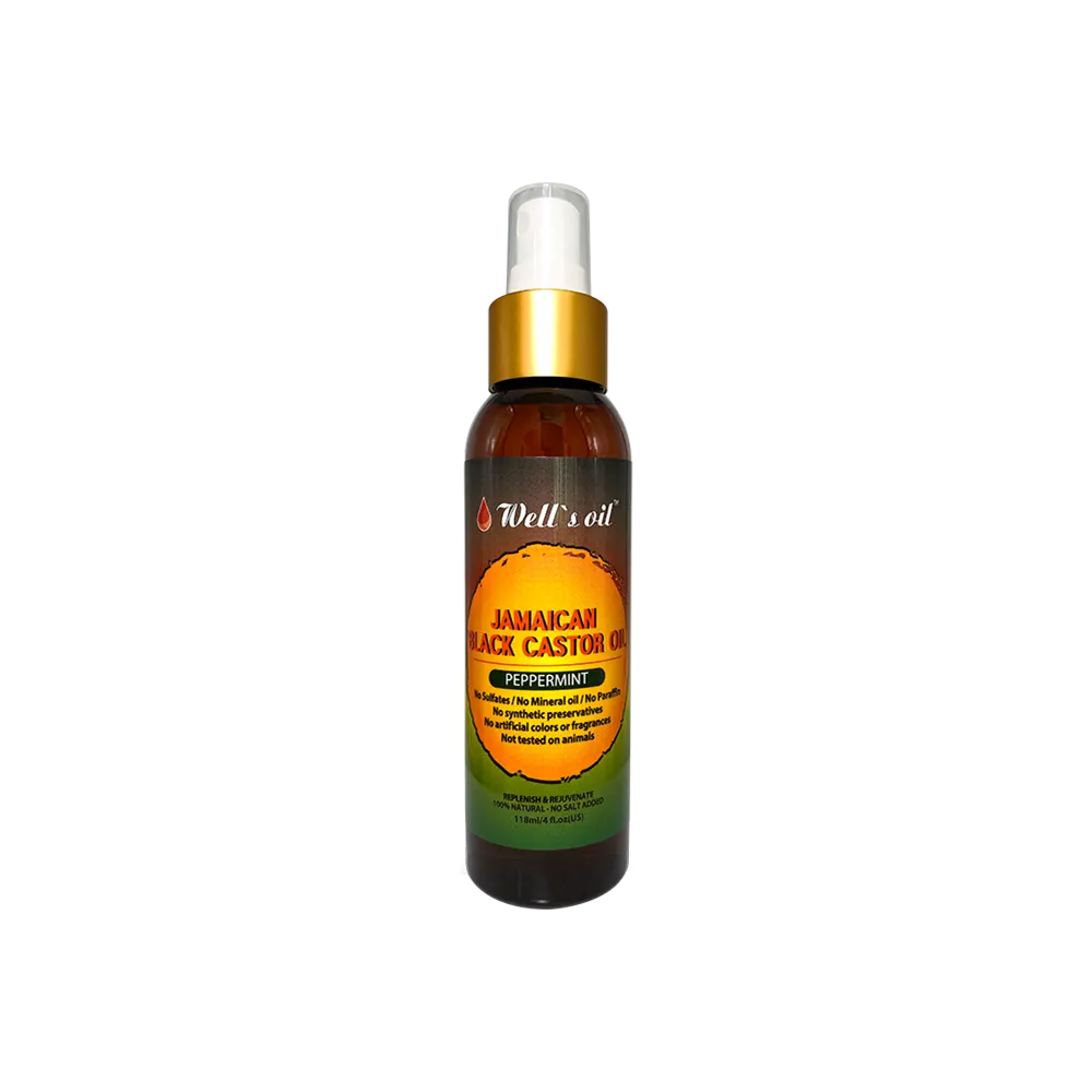 Jamaican Black Castor Oil Peppermint Spray 4oz