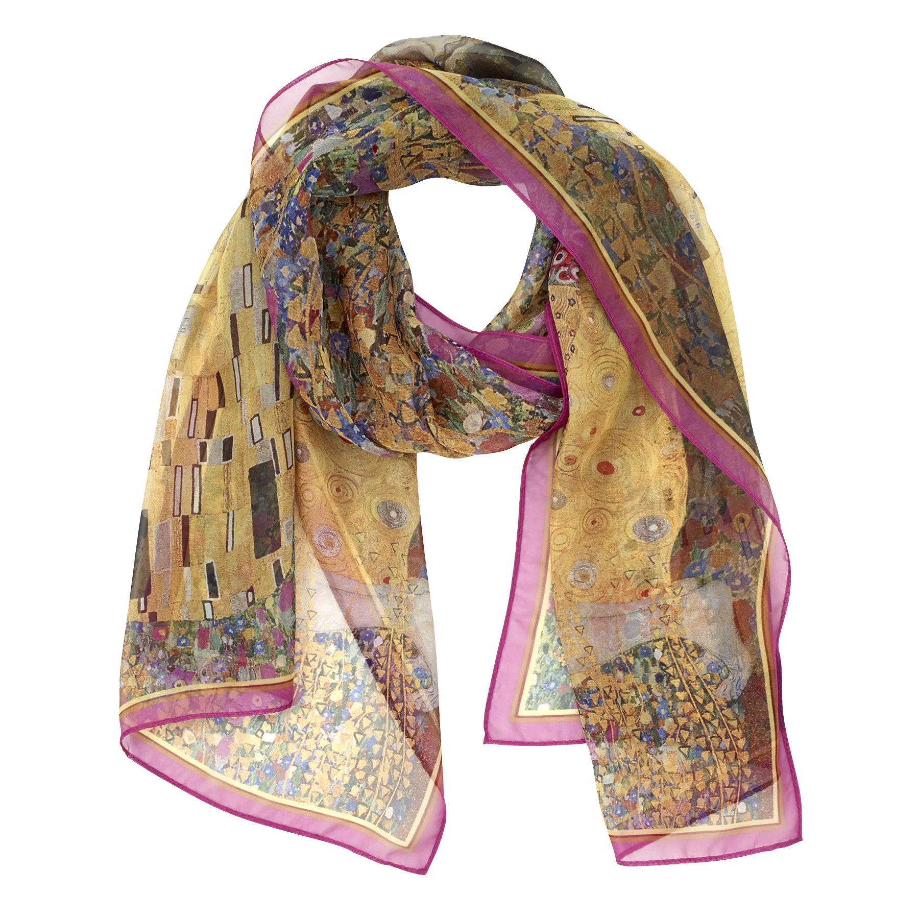 Klimt The Kiss" Scarf