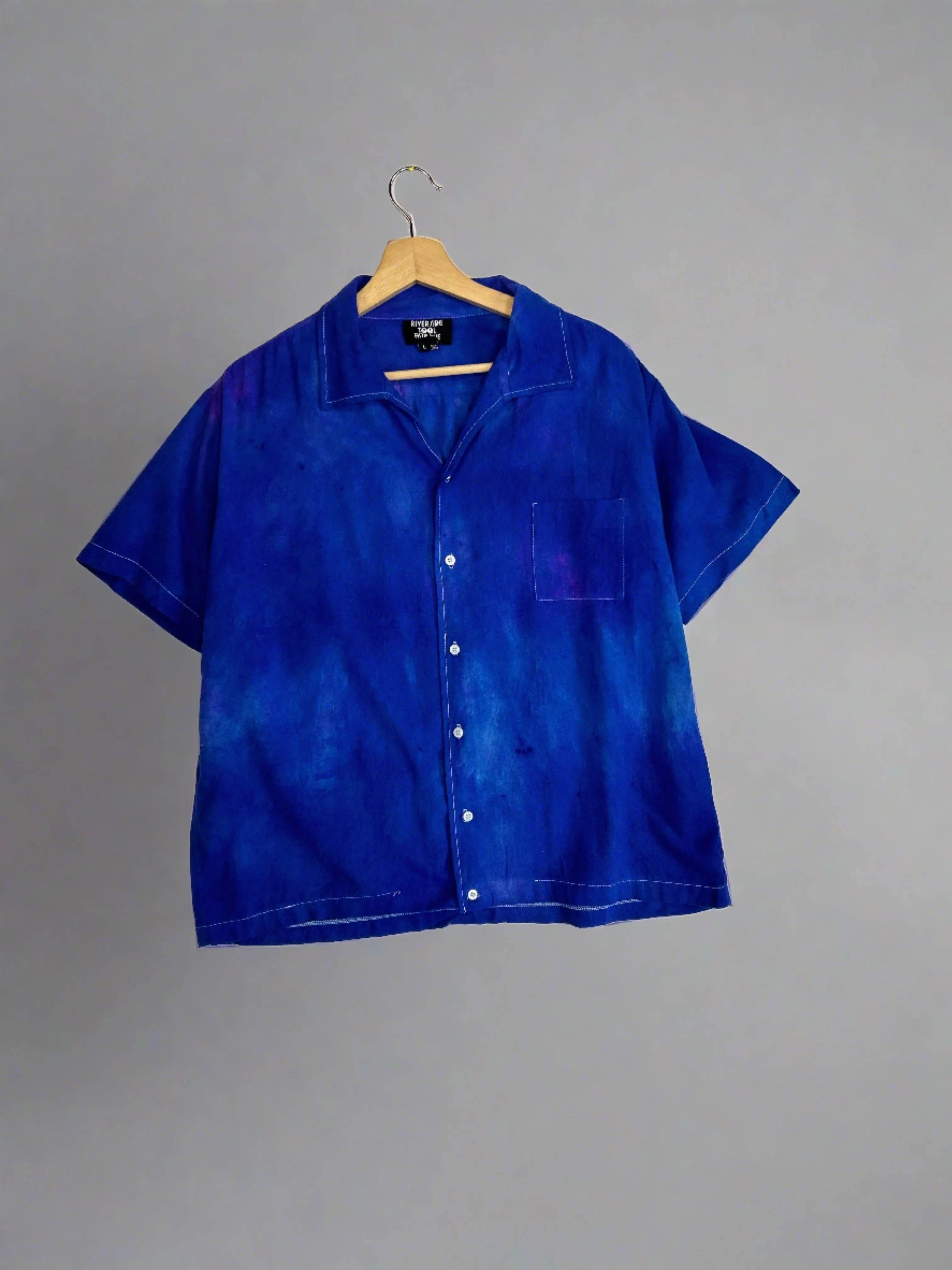 Louie Shirt in Raw Silk