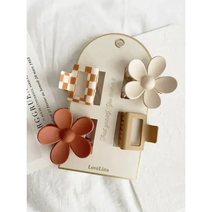 LoveLina Sully Hair Clip Set - Multiple Colors!