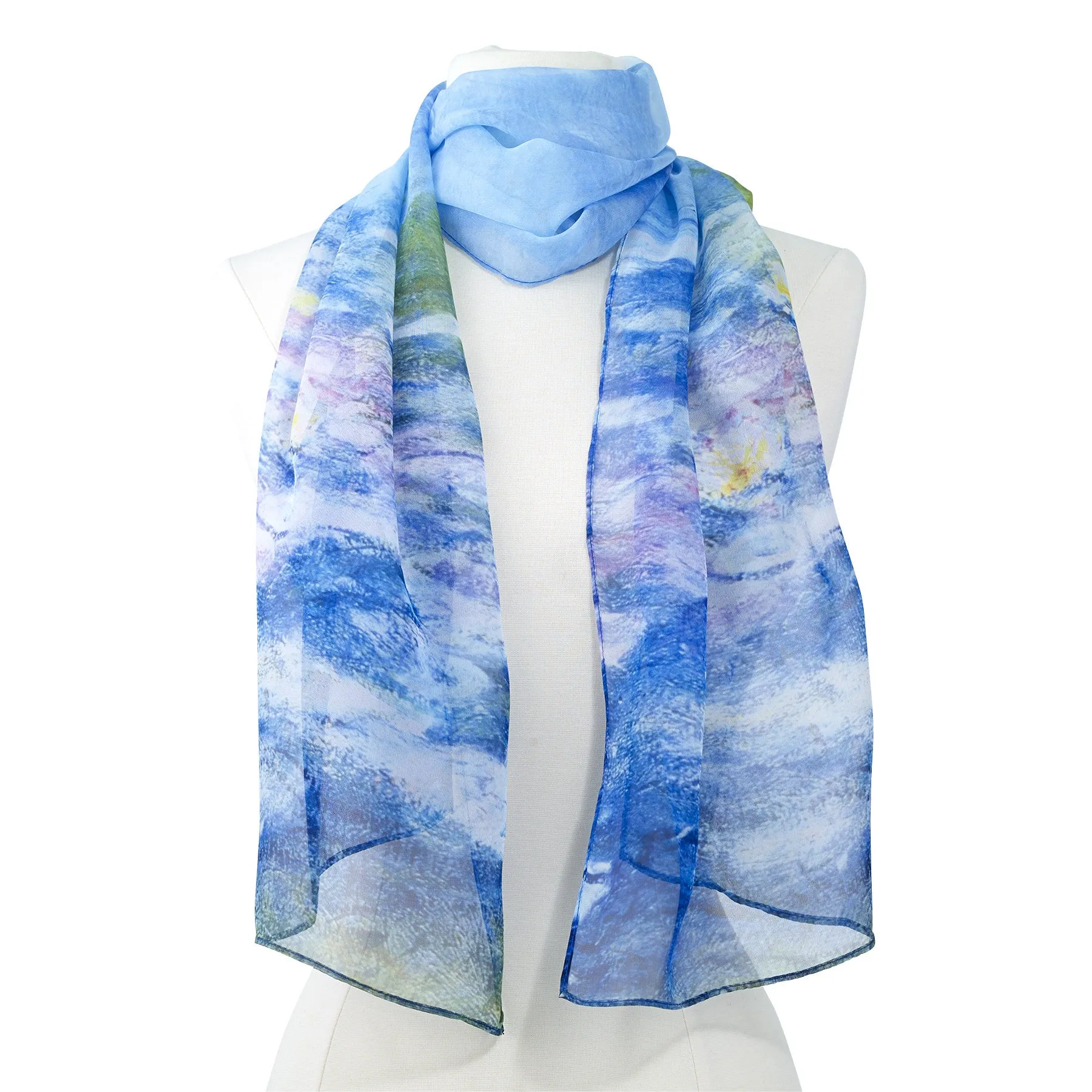 Monet Waterlilies Scarf