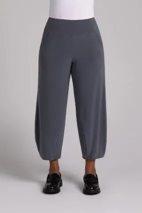 Narrow Lantern Pant | Melange Gunmetal