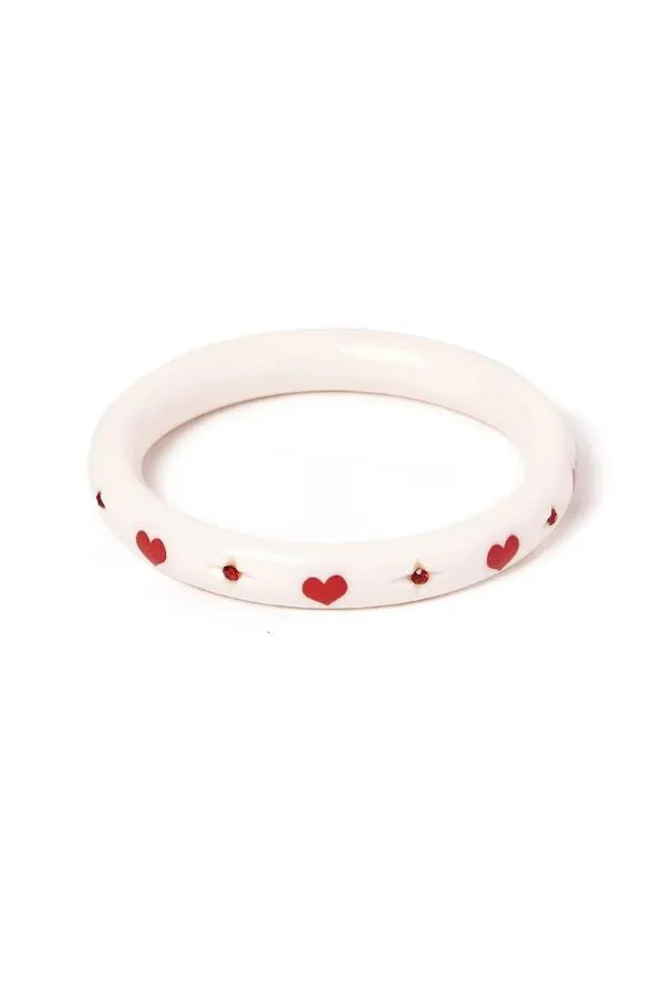 Narrow Love Letter Bangle Medium