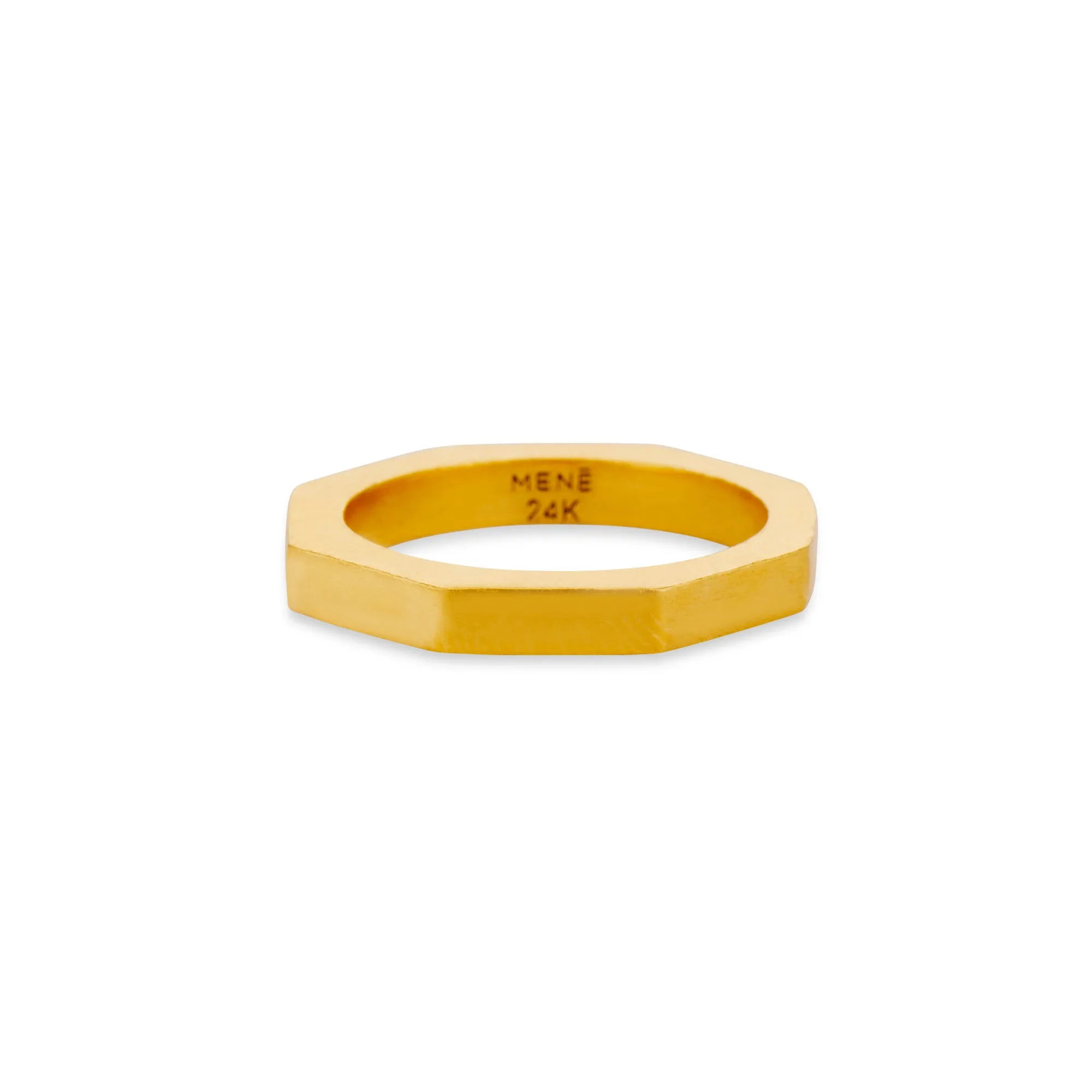 Narrow Octagon Ring