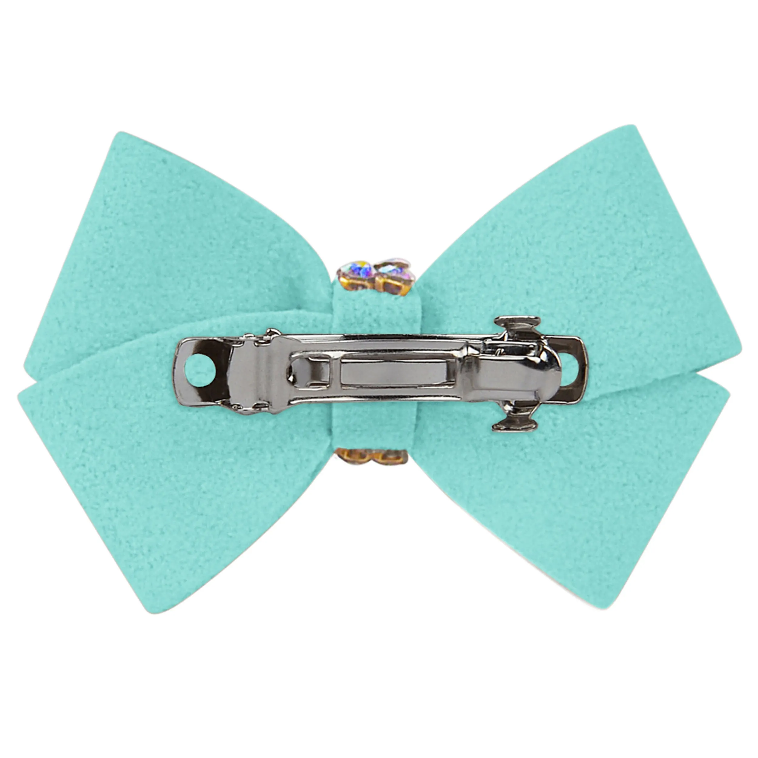 Nouveau Bow Hair Bow with Aurora Borealis Giltmore