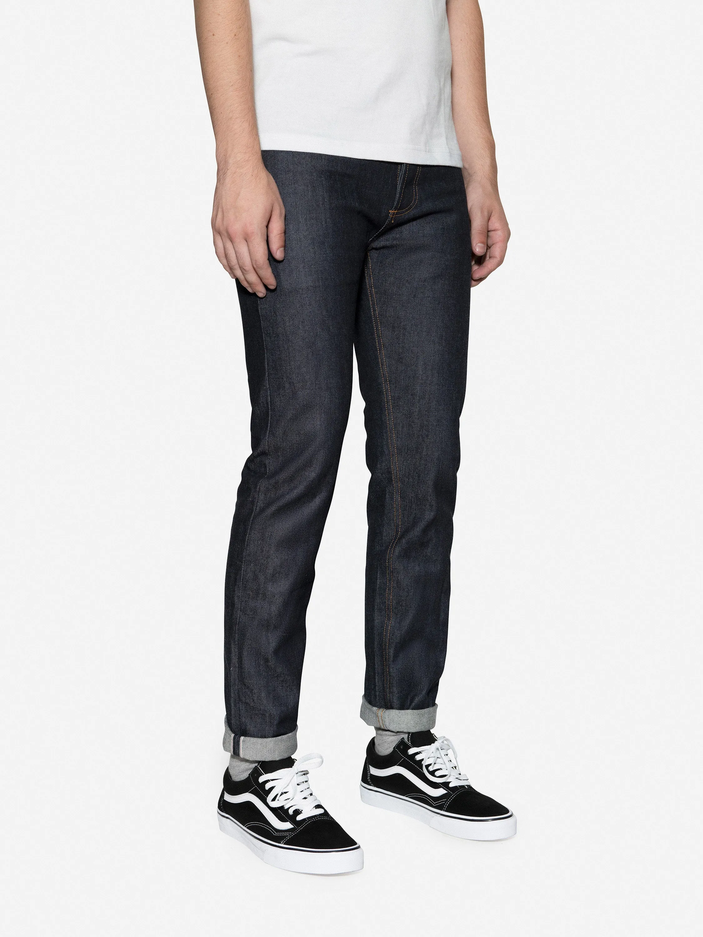 NT-100x ~ Narrow Tapered - Indigo Selvedge