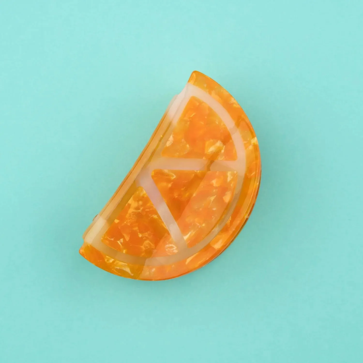 Orange Hair Clip