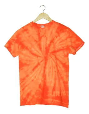 Orange Tie-Dye Unisex Tee