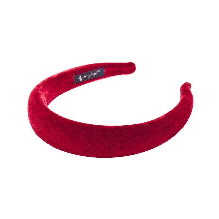 Paris Mode - Padded Velvet Headband 2.5cm