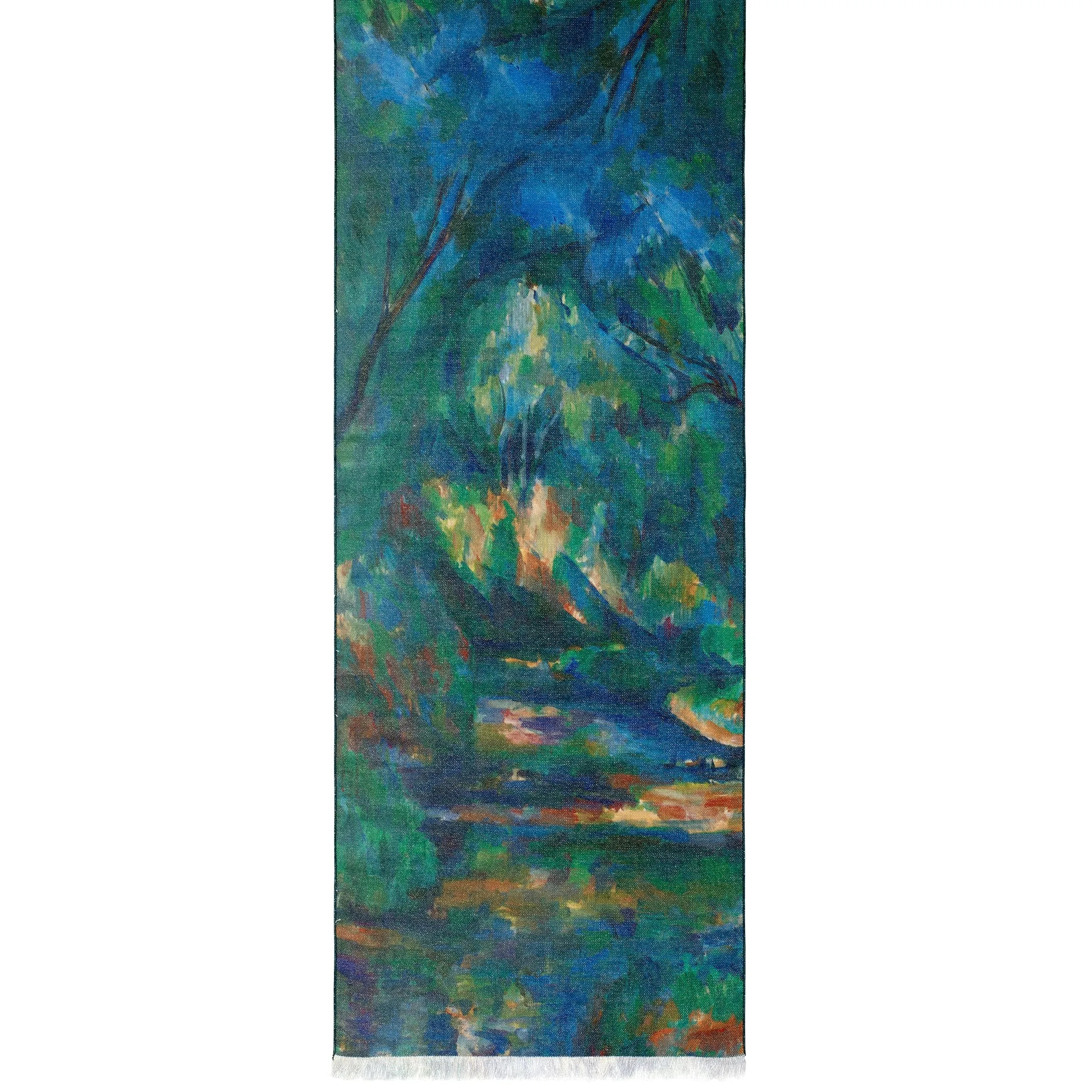 Paul Cezanne, The Brook Viscose\Poly Scarf