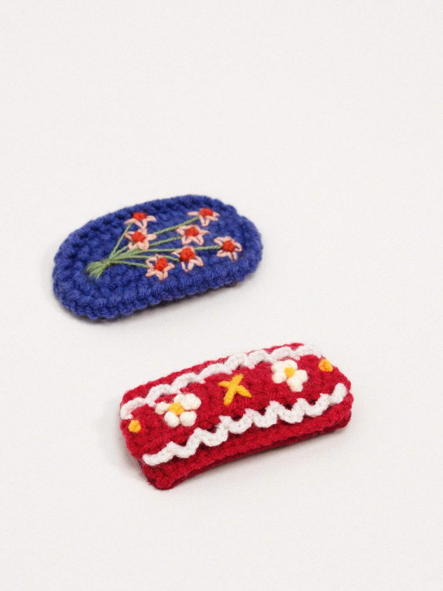 Polly Crochet Hair Clips