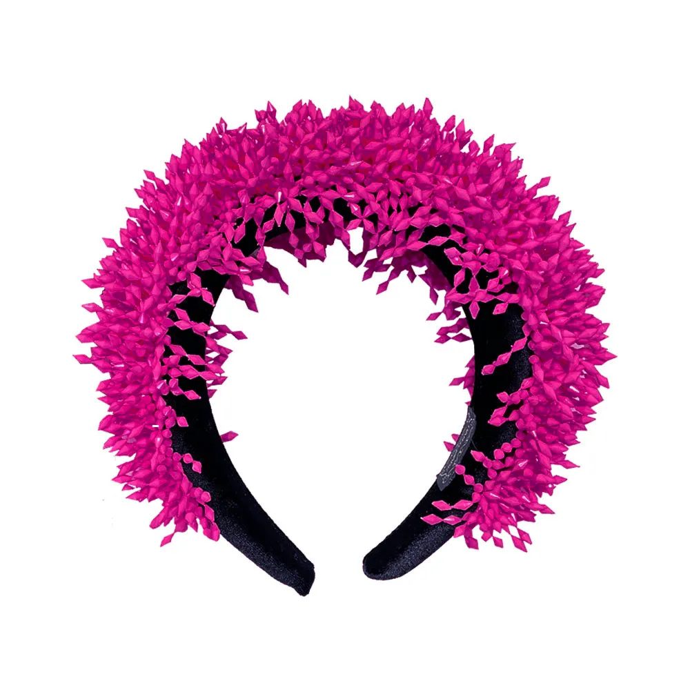 Prom Queen Headband in Very Berry