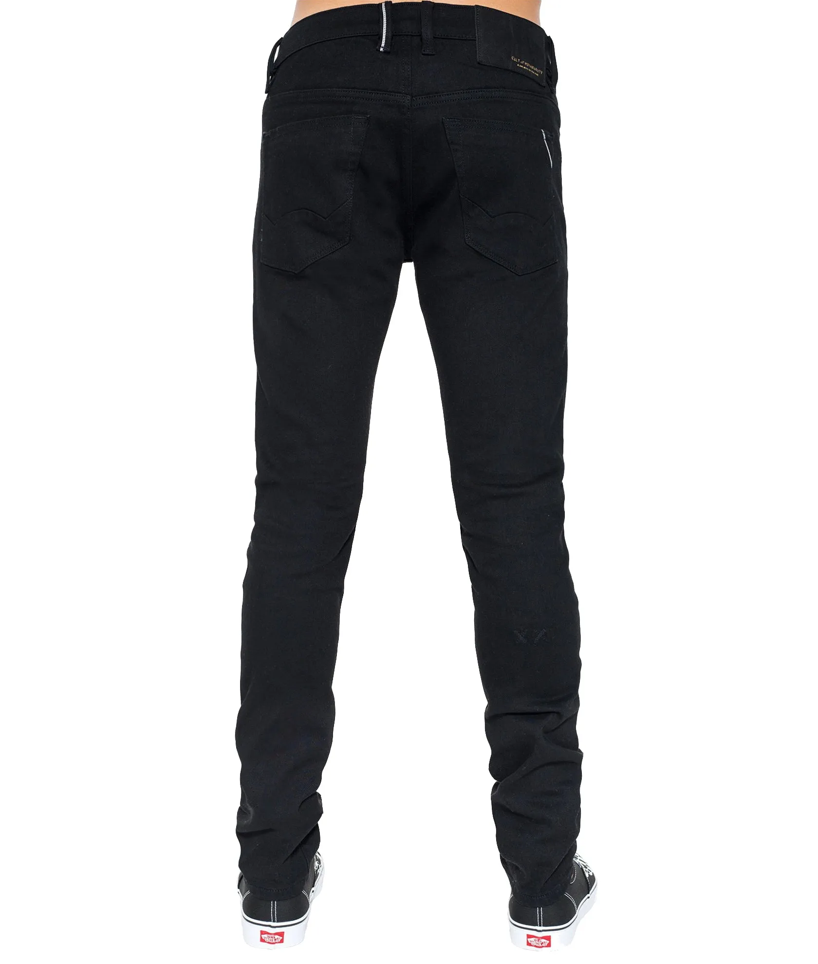 PUNK SUPER SKINNY STRETCH IN BLACK