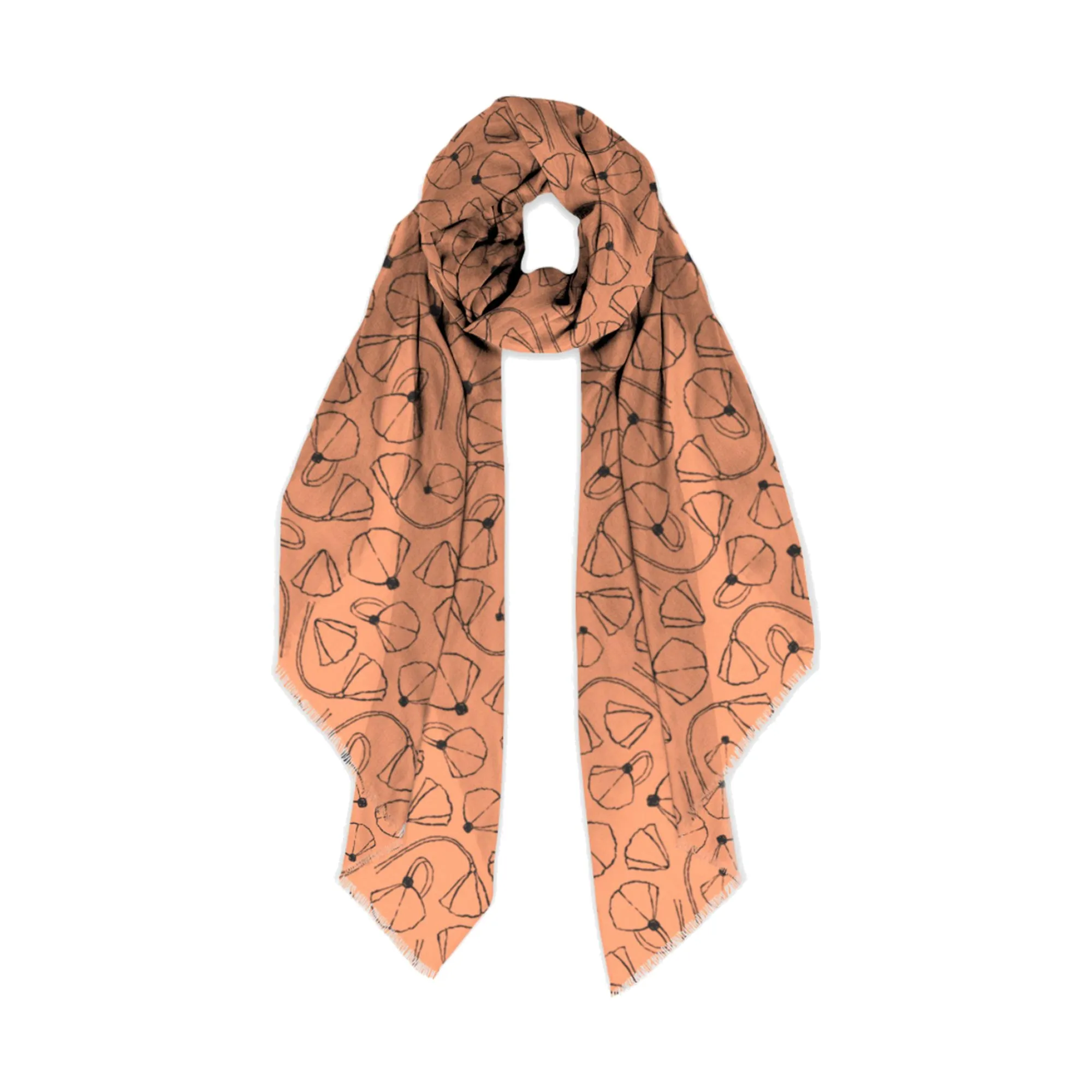 SALE -- Lily Petals Modal Scarf